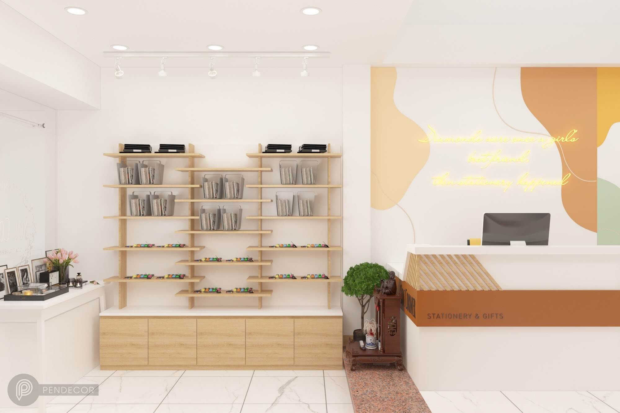 Thiết Kế Shop Phụ Kiện Soc Corner