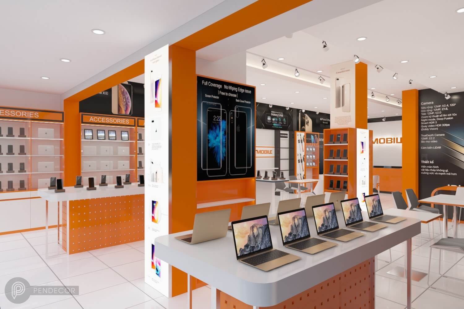 Thiết Kế Shop Điện Thoại X Mobile