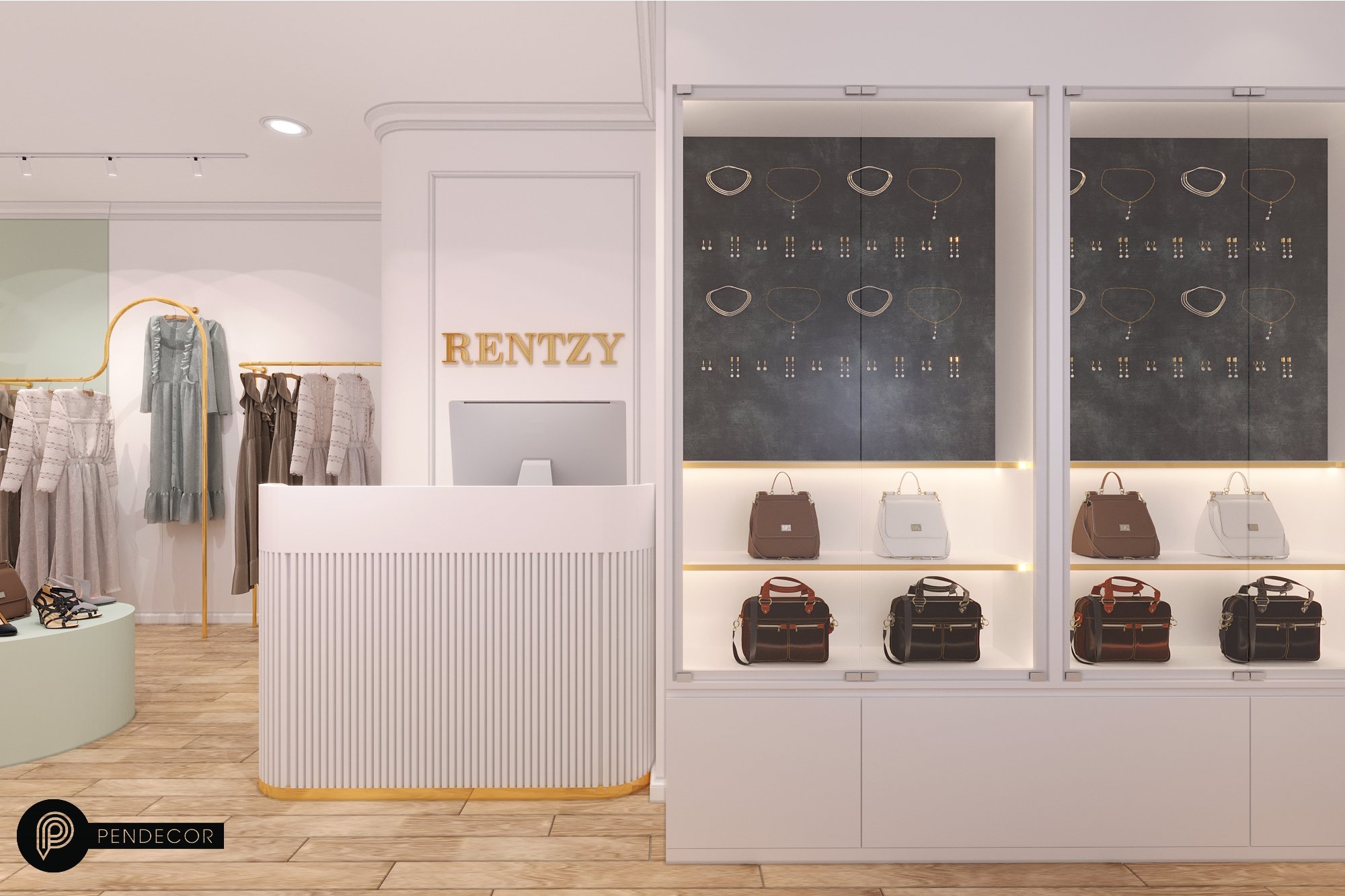 Thiết kế & Thi Công Shop Thời Trang Nữ Rentzy (5 tầng)