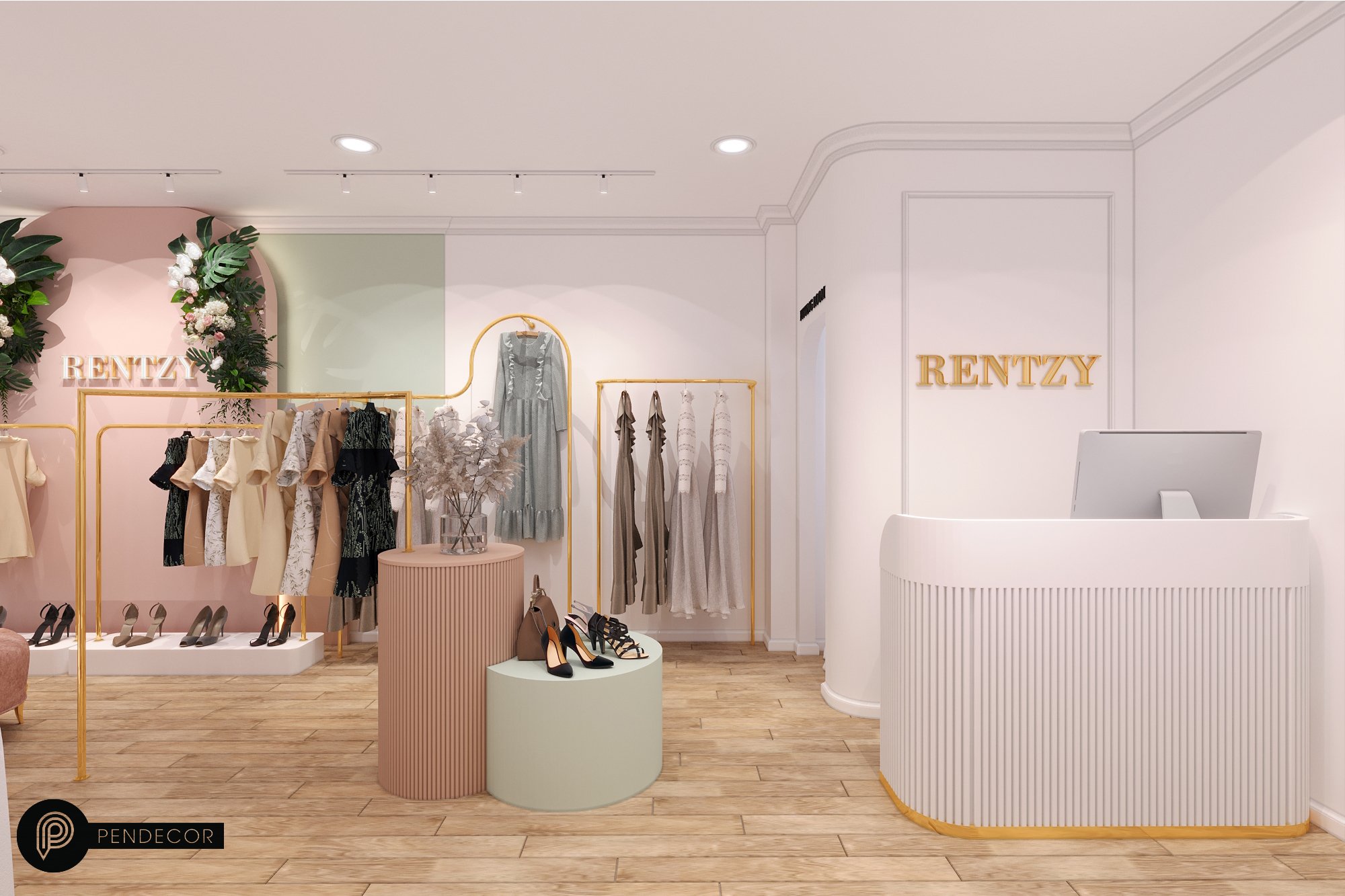 Thiết kế & Thi Công Shop Thời Trang Nữ Rentzy (5 tầng)