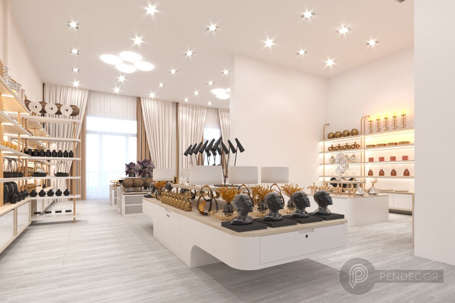 Thiết Kế & Thi Công Shop Phụ Kiện Daisy Bloom (Tầng 2)