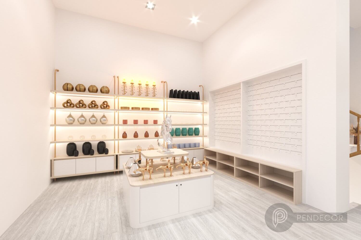 Thiết Kế & Thi Công Shop Phụ Kiện Daisy Bloom (Tầng 2)