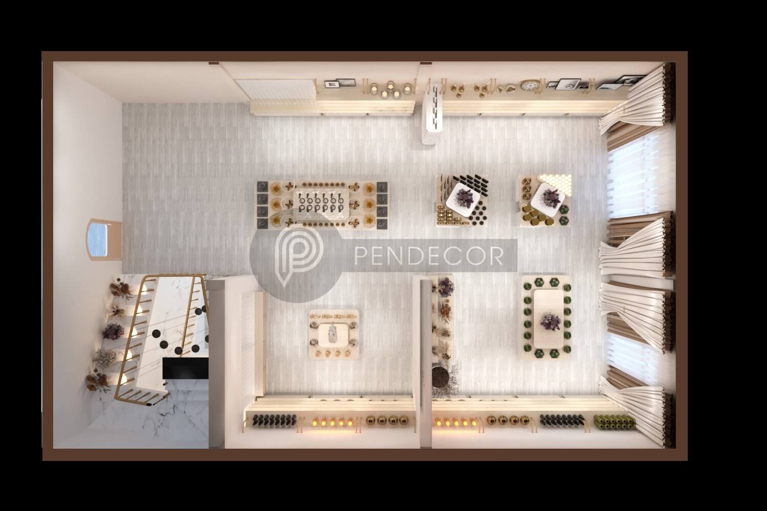 Thiết Kế & Thi Công Shop Phụ Kiện Daisy Bloom (Tầng 2)