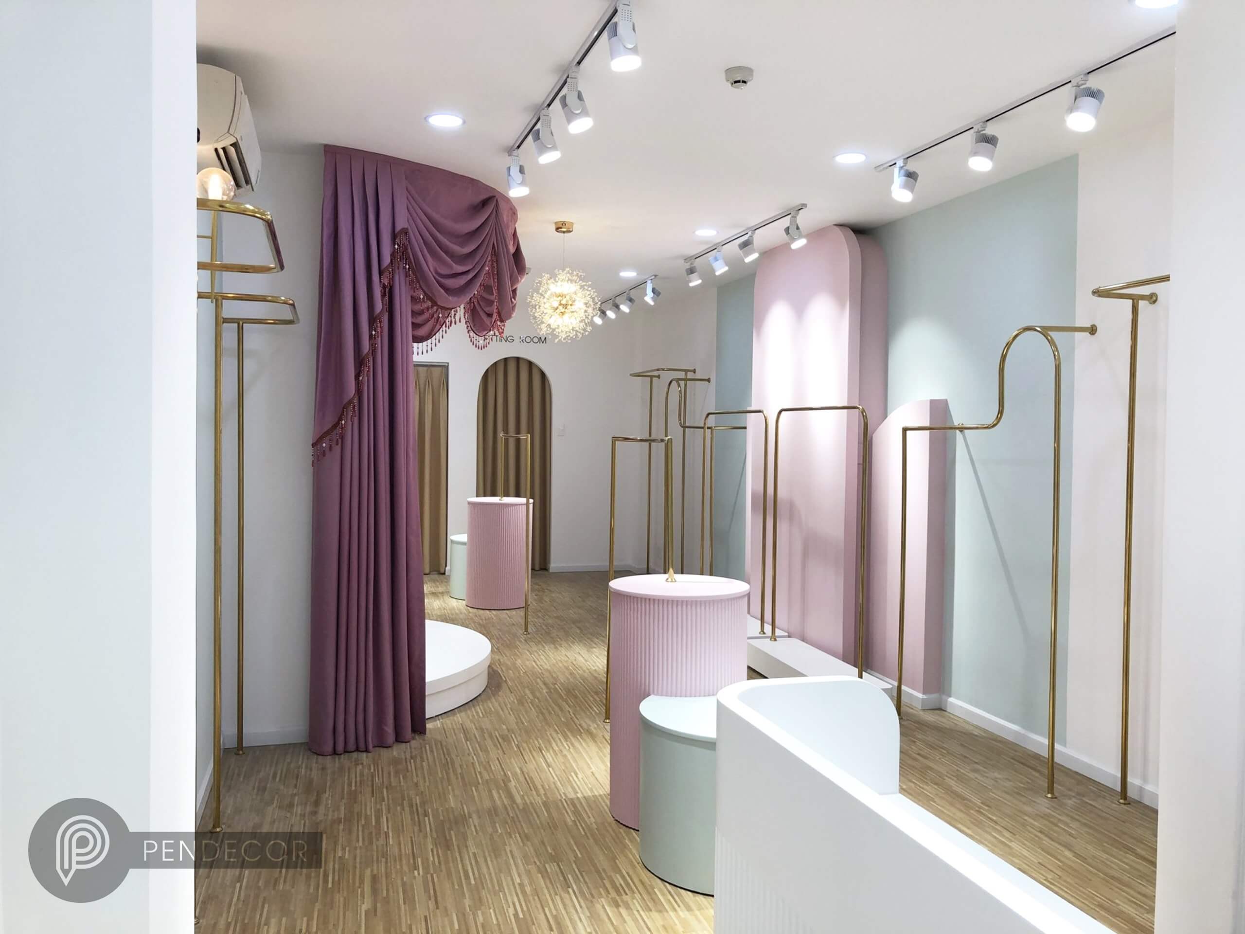 Thi Công Shop Thời Trang Nữ Renzty