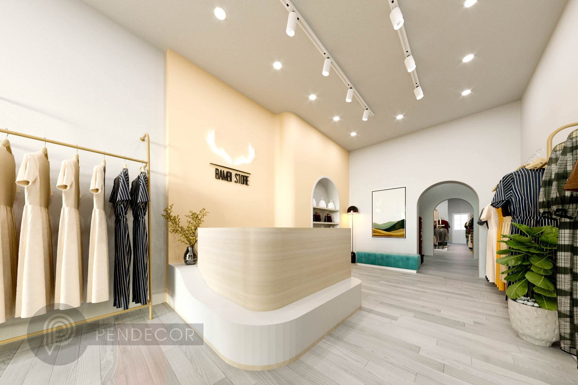 Thiết Kế Shop Thời Trang Nữ Bambi Store