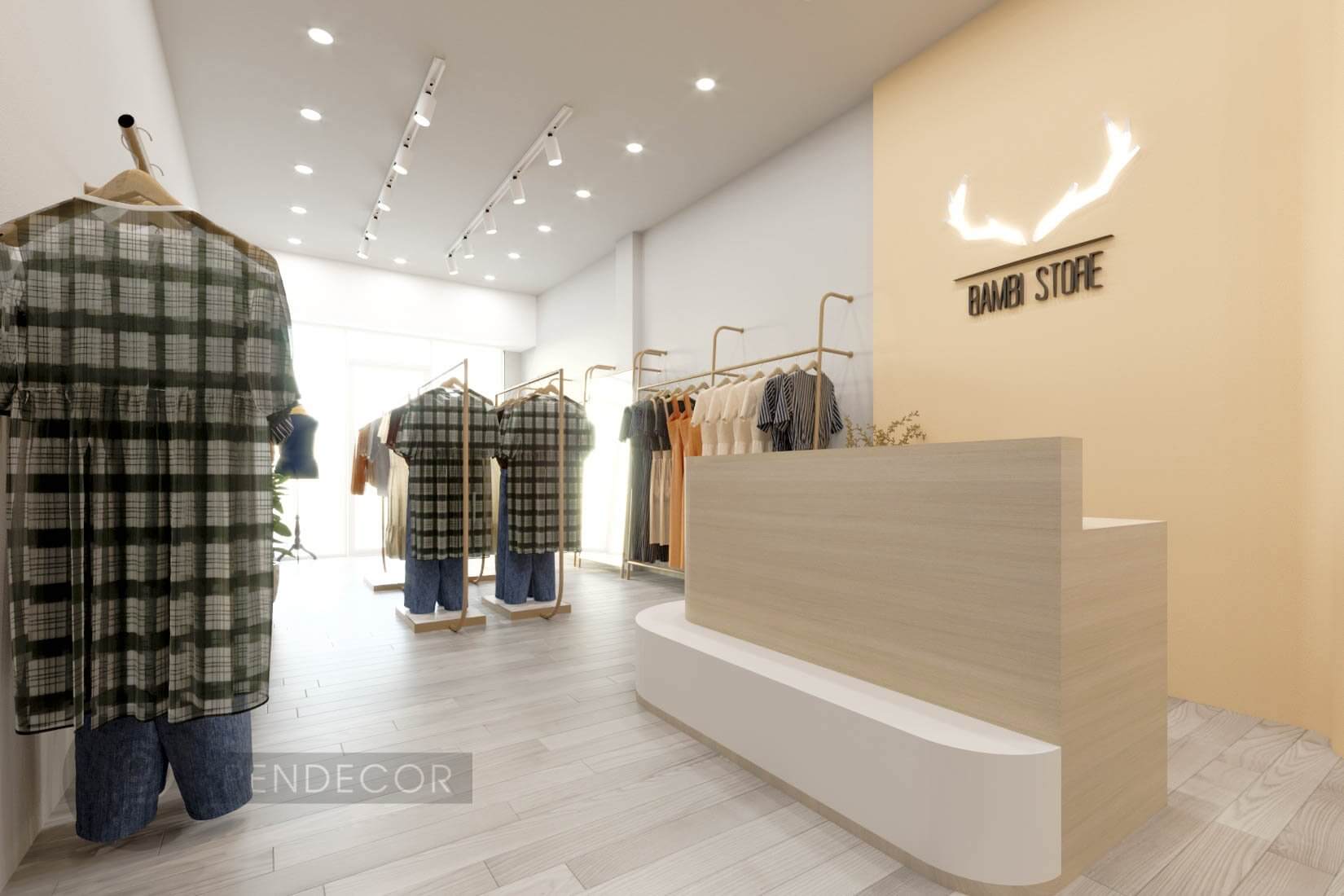 Thiết Kế Shop Thời Trang Nữ Bambi Store