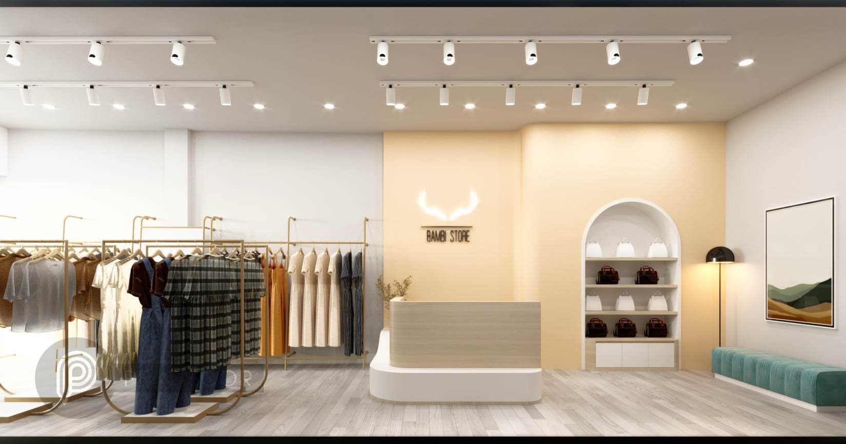 Thiết Kế Shop Thời Trang Nữ Bambi Store