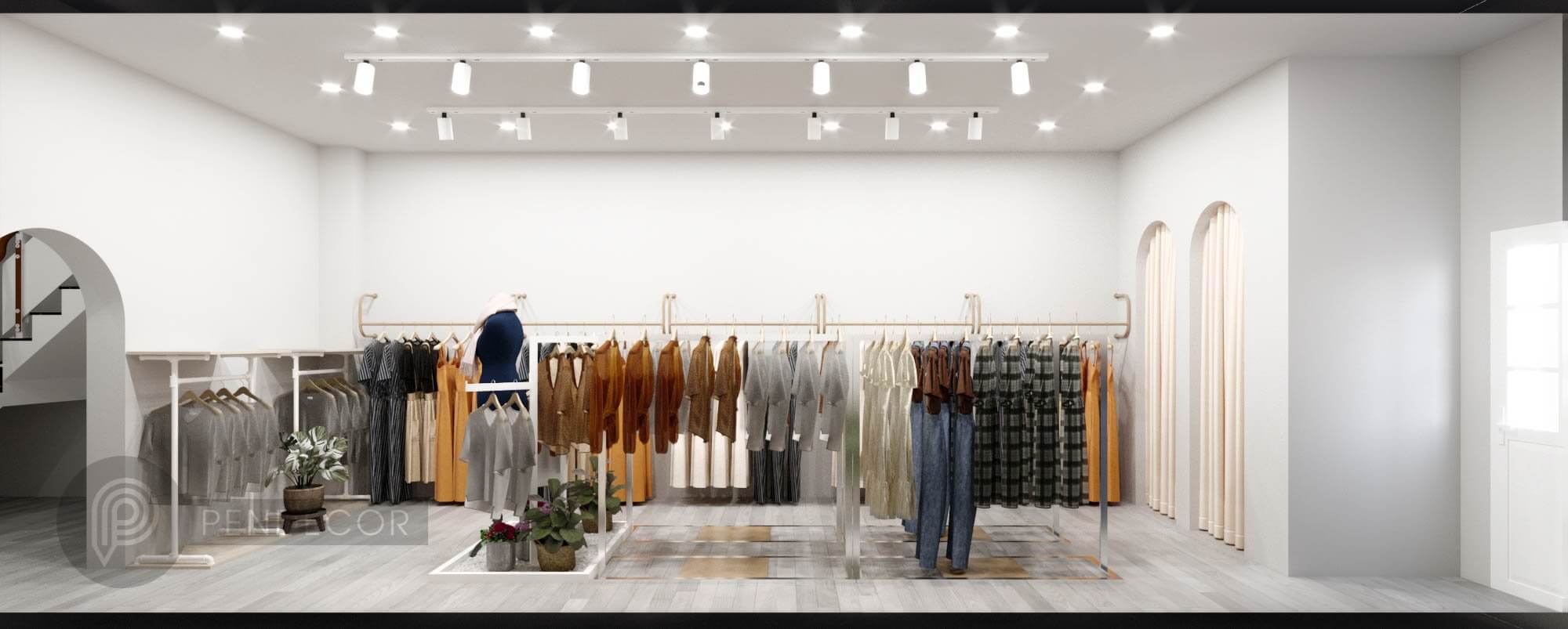 Thiết Kế Shop Thời Trang Nữ Bambi Store