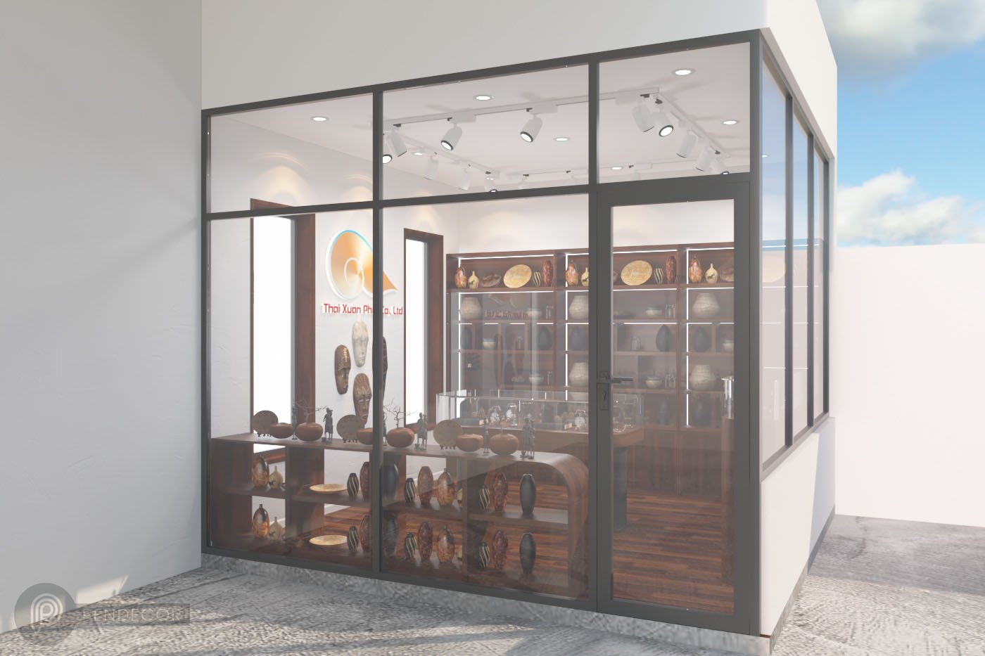 Thiết Kế Và Thi Công Shop Phụ Kiện Mỹ Nghệ Thai Xuan Phat