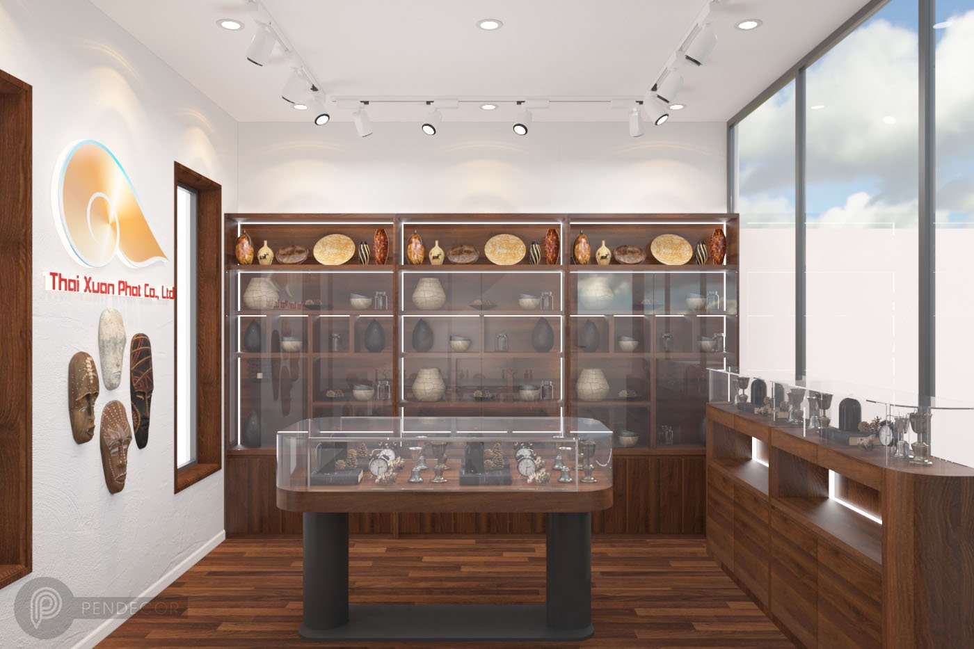 Thiết Kế Và Thi Công Shop Phụ Kiện Mỹ Nghệ Thai Xuan Phat