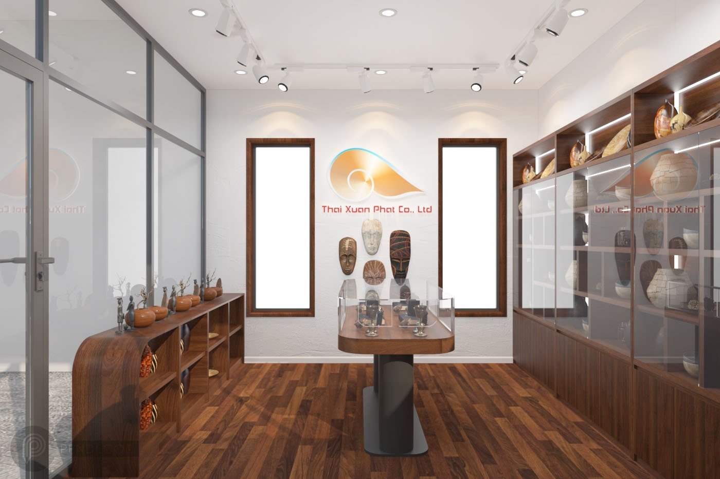 Thiết Kế Và Thi Công Shop Phụ Kiện Mỹ Nghệ Thai Xuan Phat