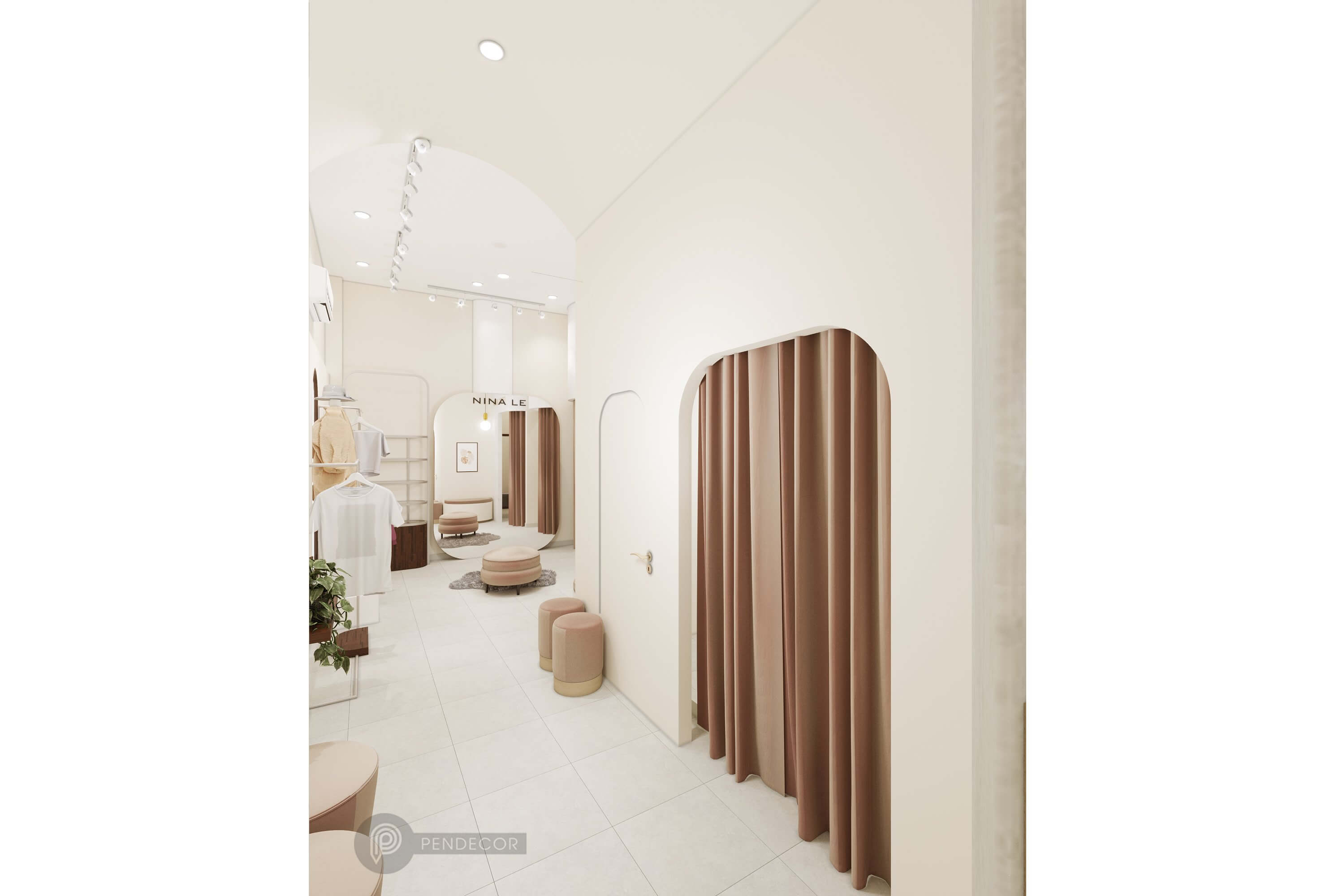 Thiết kế Shop Thời Trang Nữ Nina Le