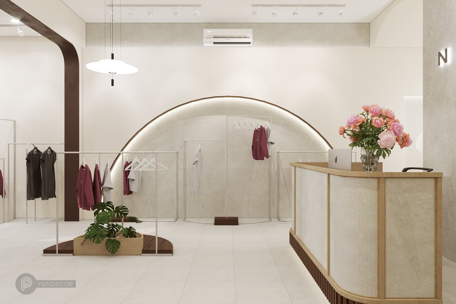 Thiết kế Shop Thời Trang Nữ Nina Le