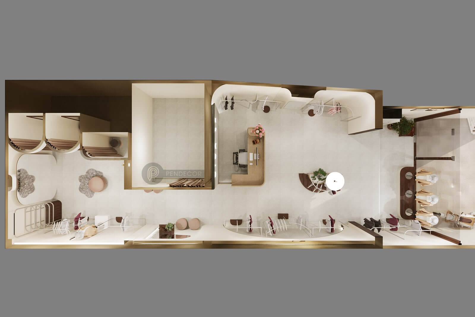 Thiết kế Shop Thời Trang Nữ Nina Le