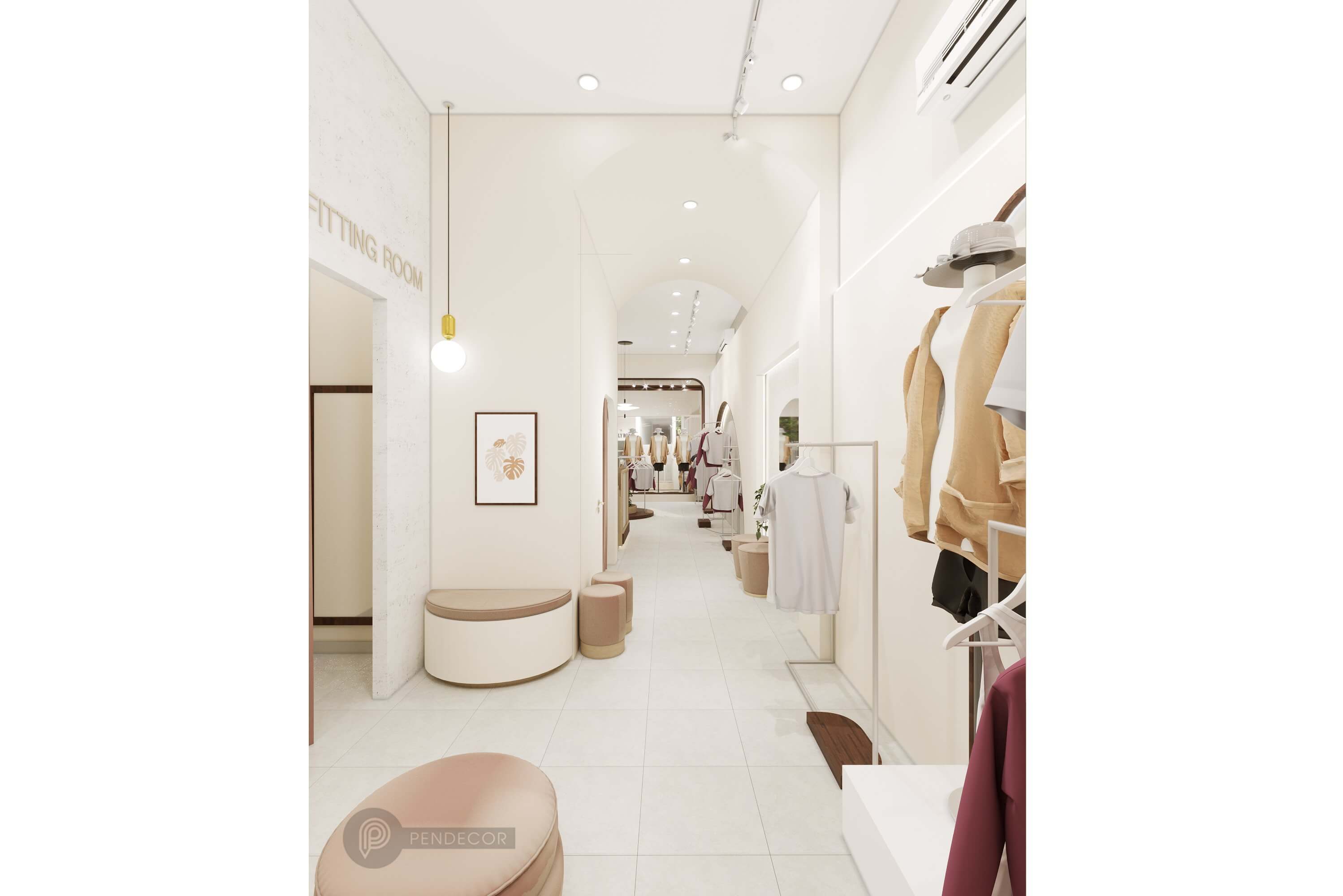 Thiết kế Shop Thời Trang Nữ Nina Le