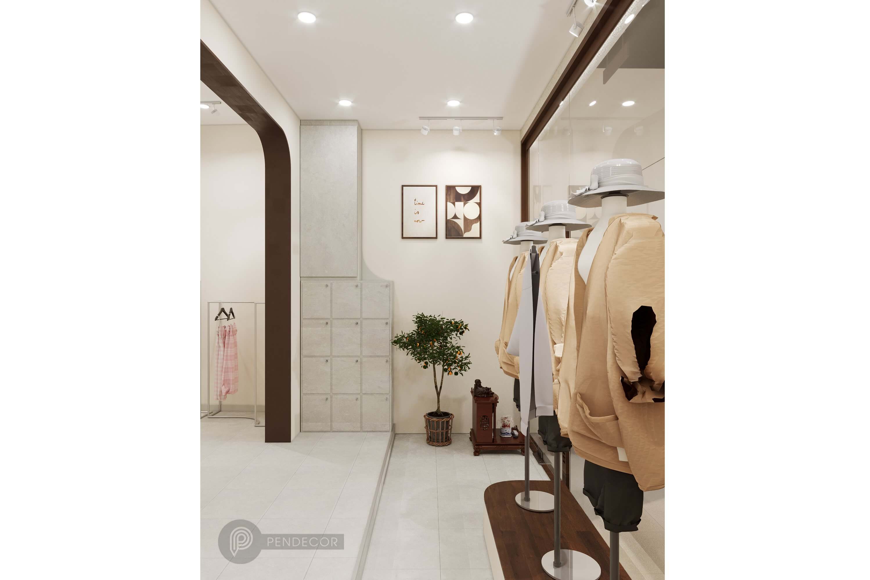 Thiết kế Shop Thời Trang Nữ Nina Le