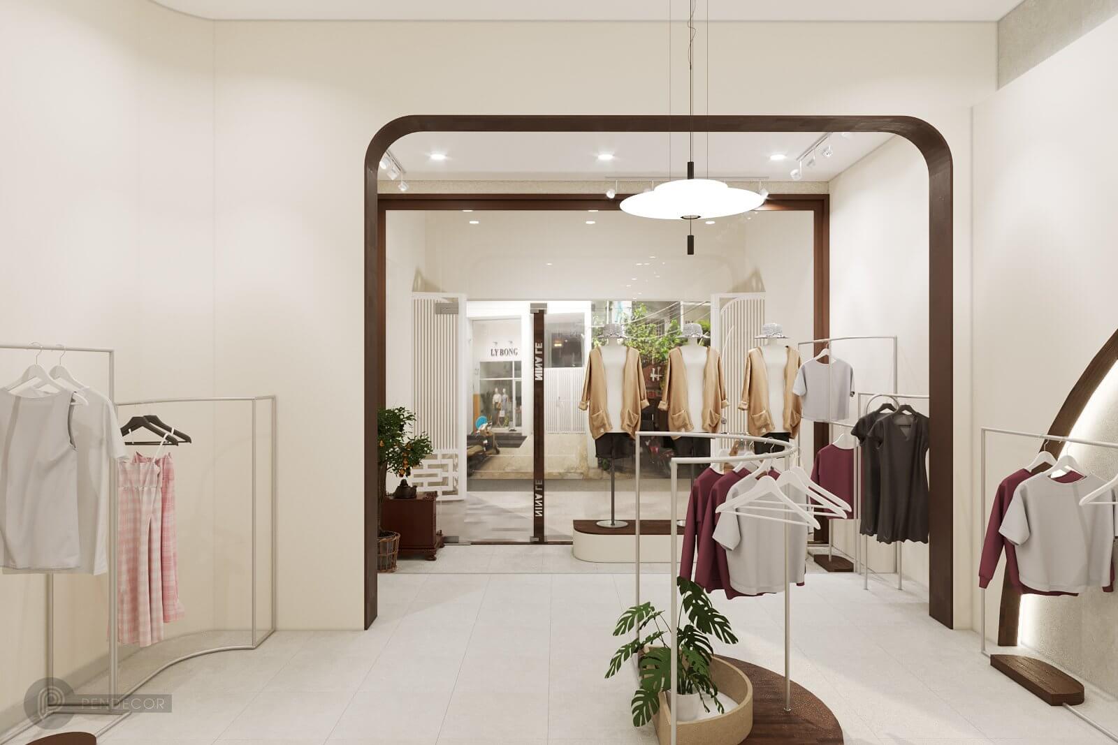 Thiết kế Shop Thời Trang Nữ Nina Le