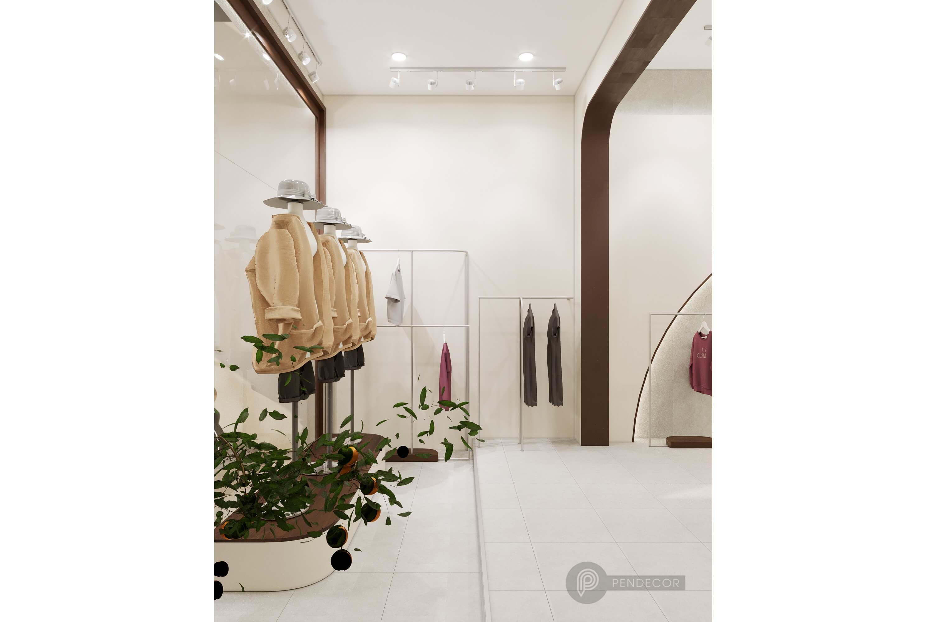 Thiết kế Shop Thời Trang Nữ Nina Le