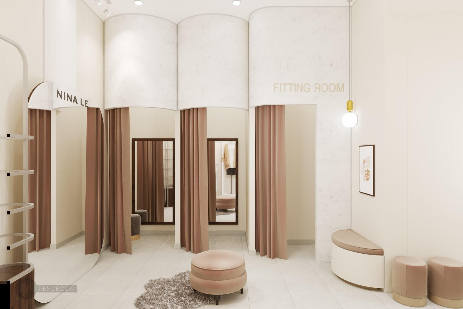 Thiết kế Shop Thời Trang Nữ Nina Le