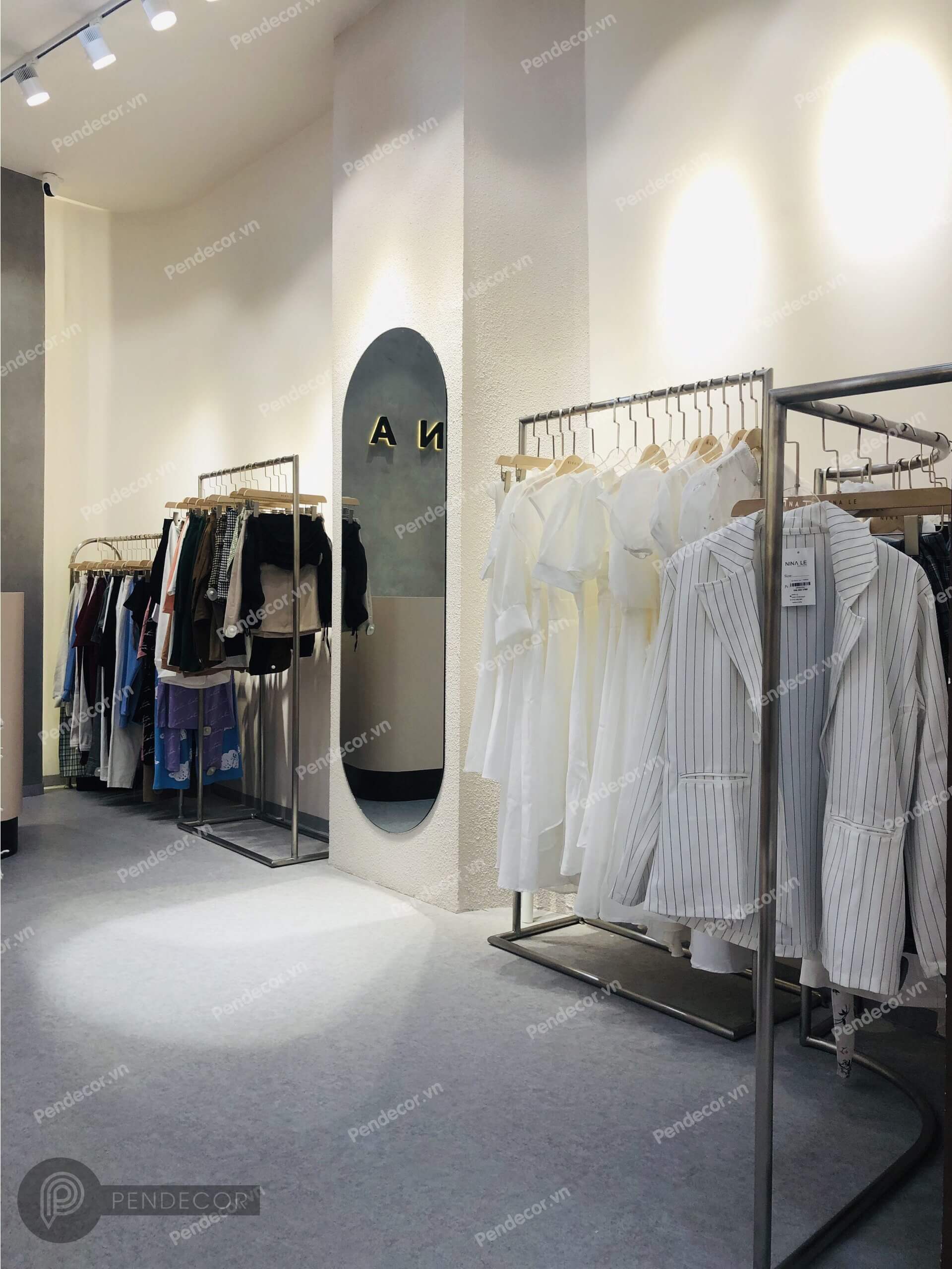 Thi Công Shop Thời Trang Nữ Nina Le