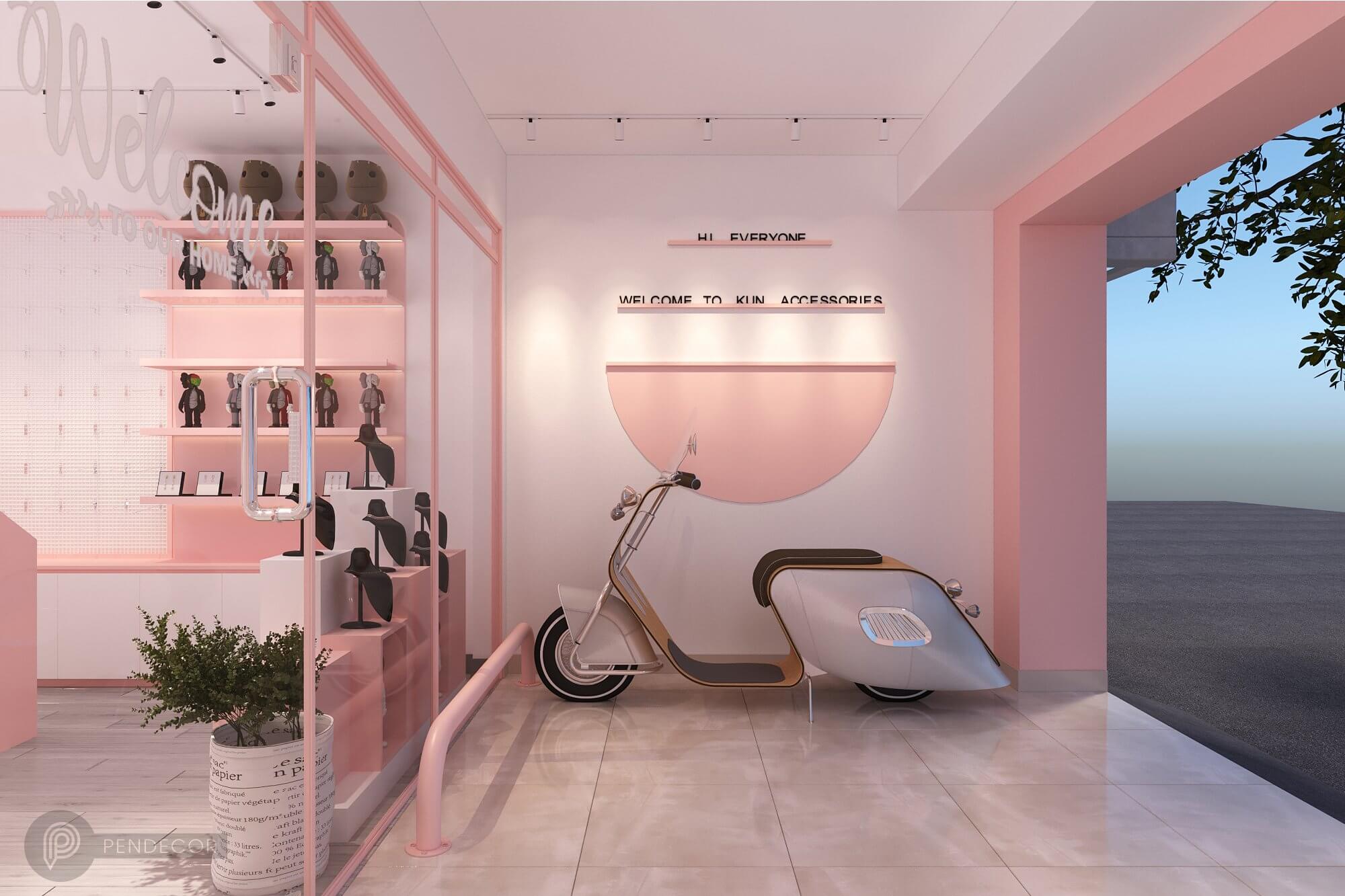 Thiết Kế Shop Phụ Kiện K.U.N