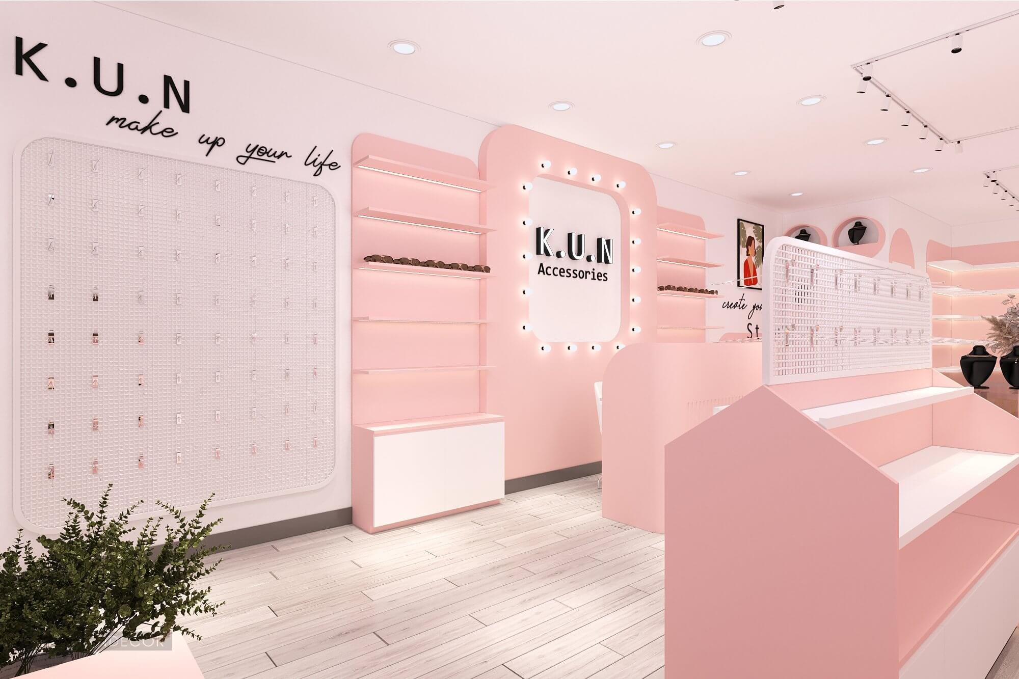 Thiết Kế Shop Phụ Kiện K.U.N