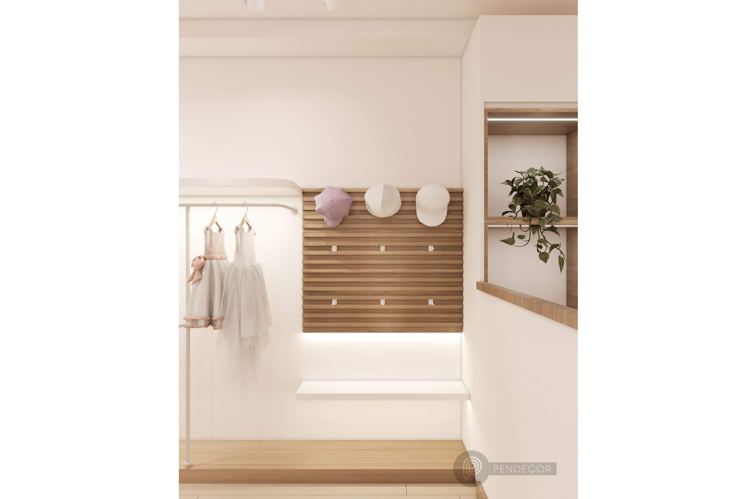 Thiết Kế Shop Thời Trang Trẻ Em Bora Kids