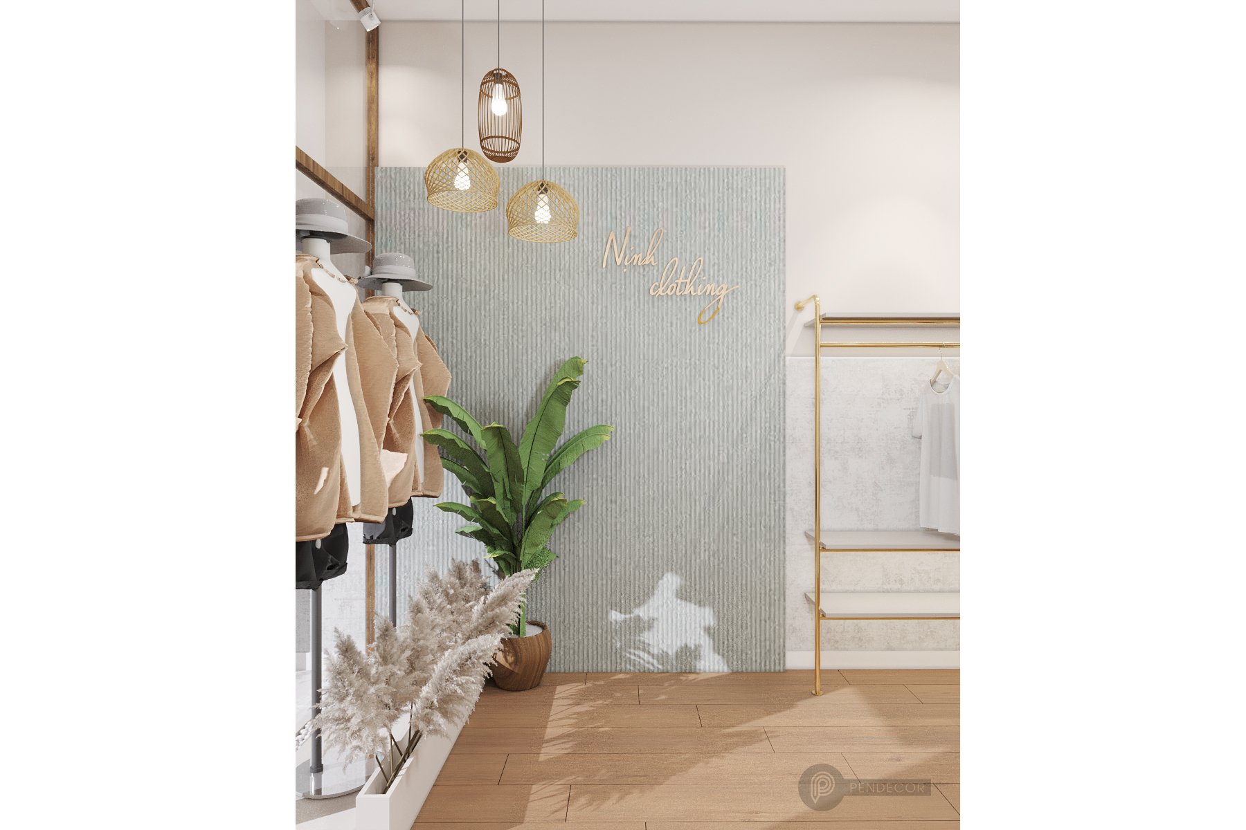 Thiết Kế & Thi Công Shop Thời Trang Nữ Nịnh Clothing