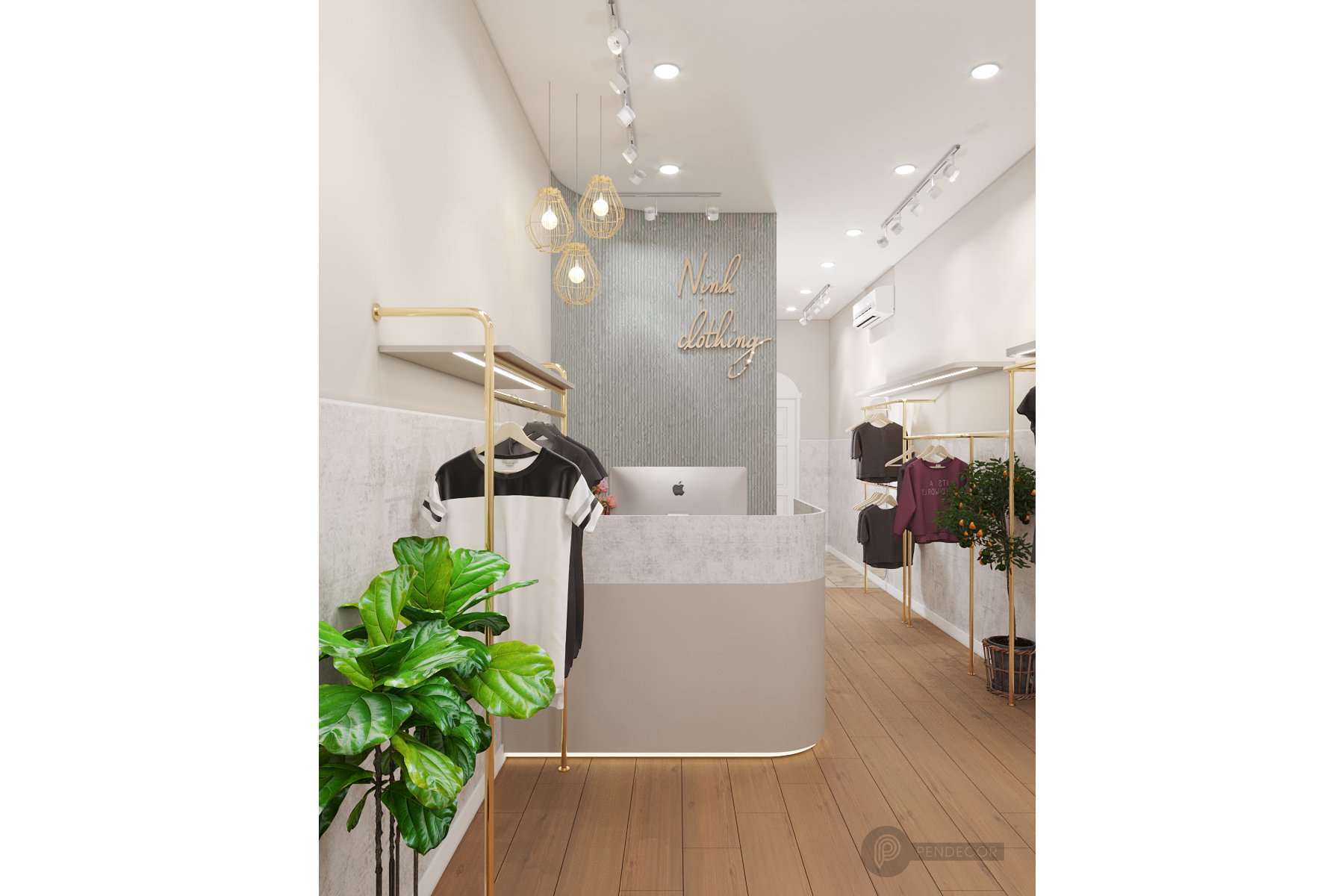 Thiết Kế & Thi Công Shop Thời Trang Nữ Nịnh Clothing