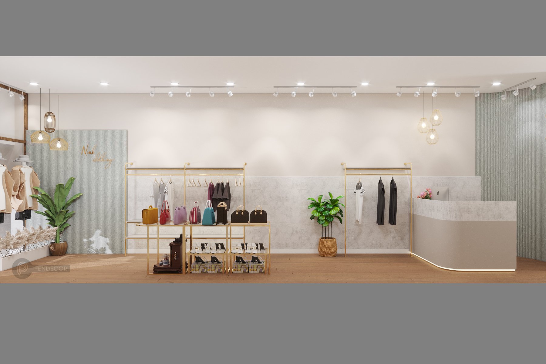 Thiết Kế & Thi Công Shop Thời Trang Nữ Nịnh Clothing