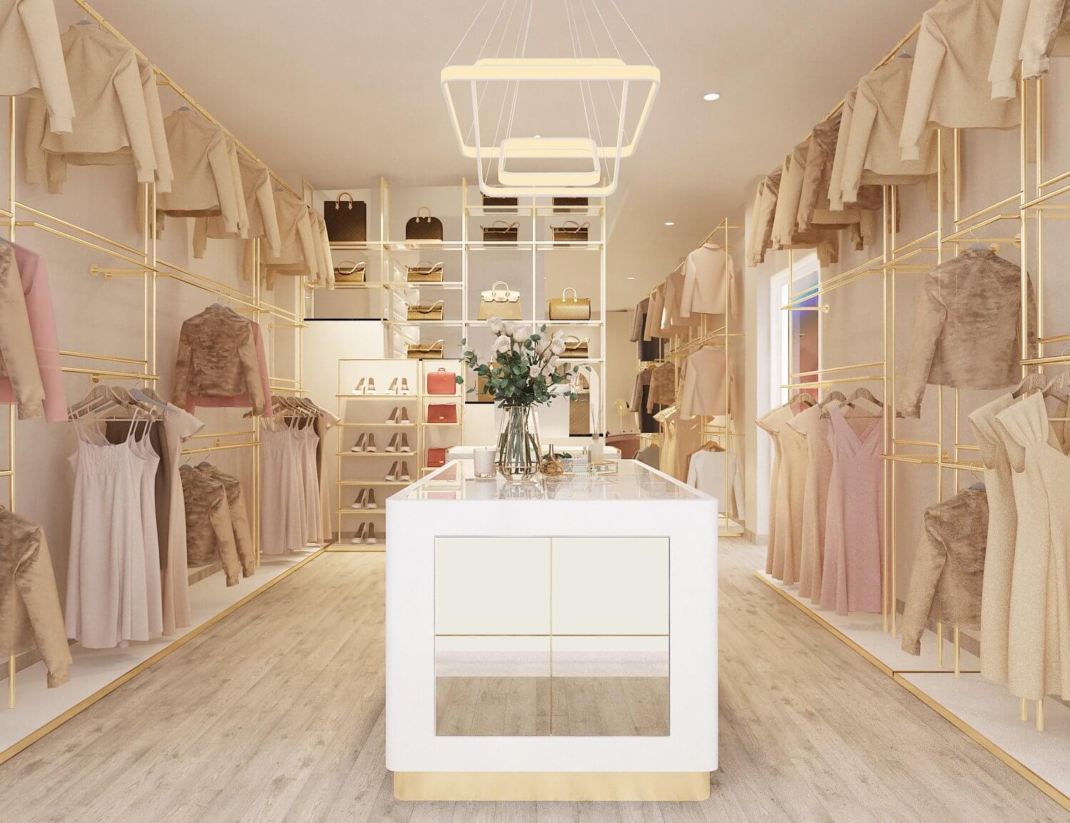 Thiết Kế Shop Thời Trang Nữ Nhi Judy