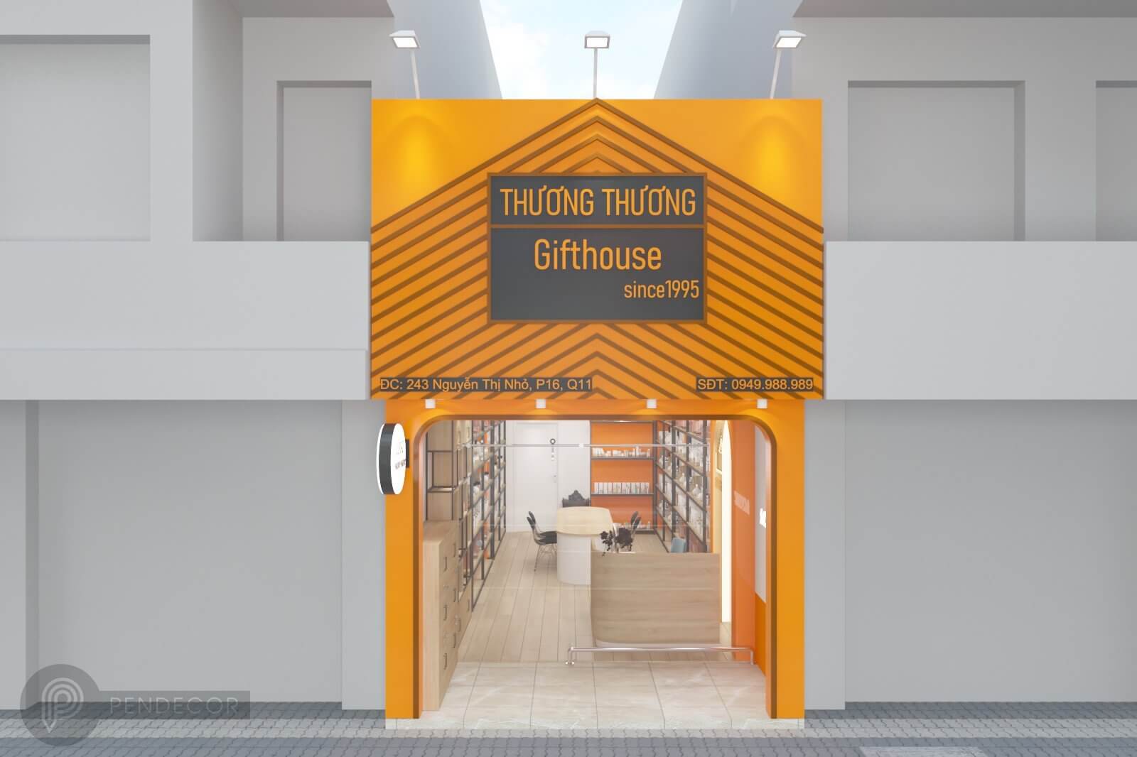 Thiết Kế Shop Phụ Kiện Quà Tặng Thương Thương Gifthouse
