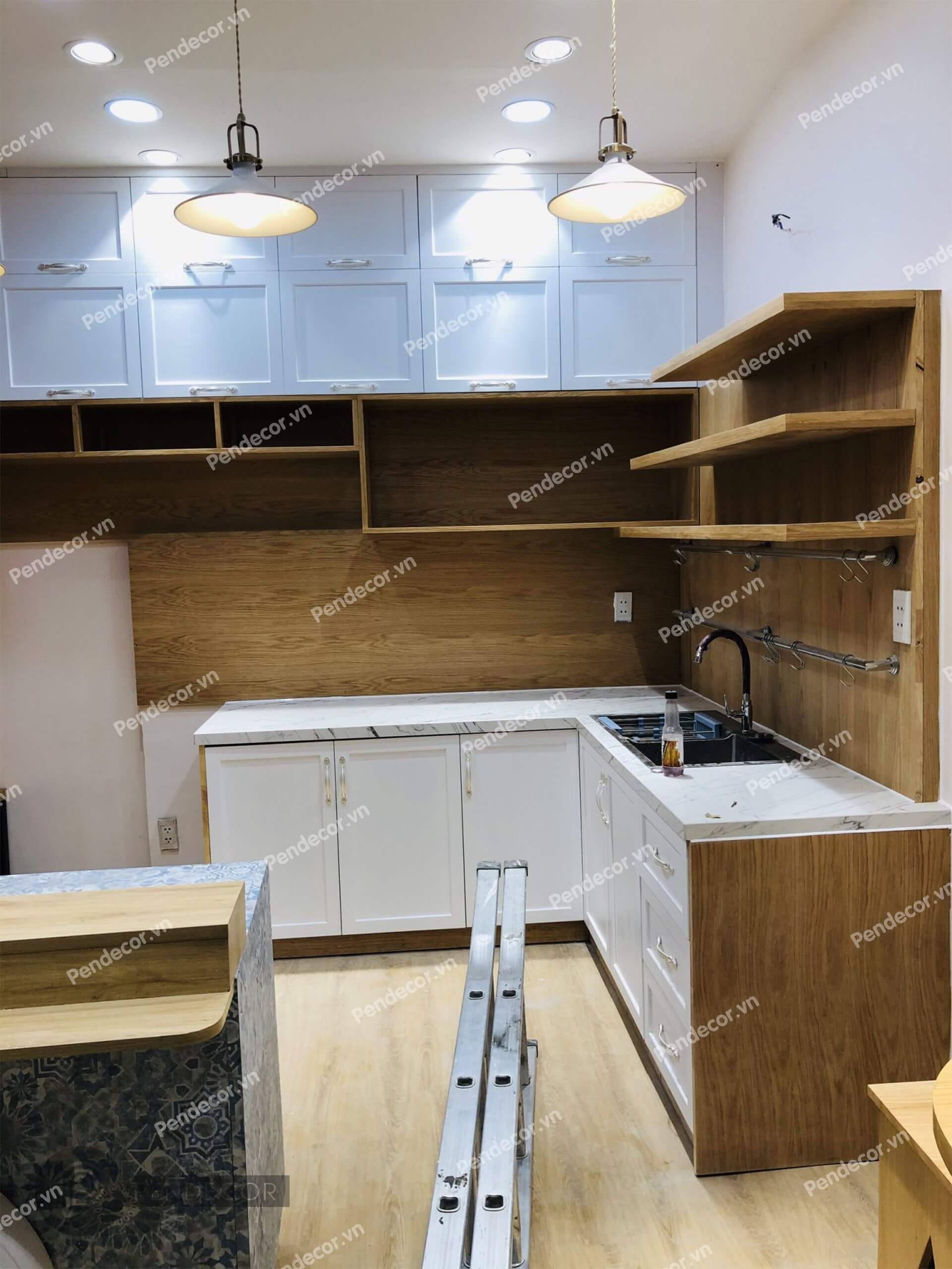 Thi Công Thực Tế Tiệm bánh Lisa Cakes - Thảo Điền Quận 2