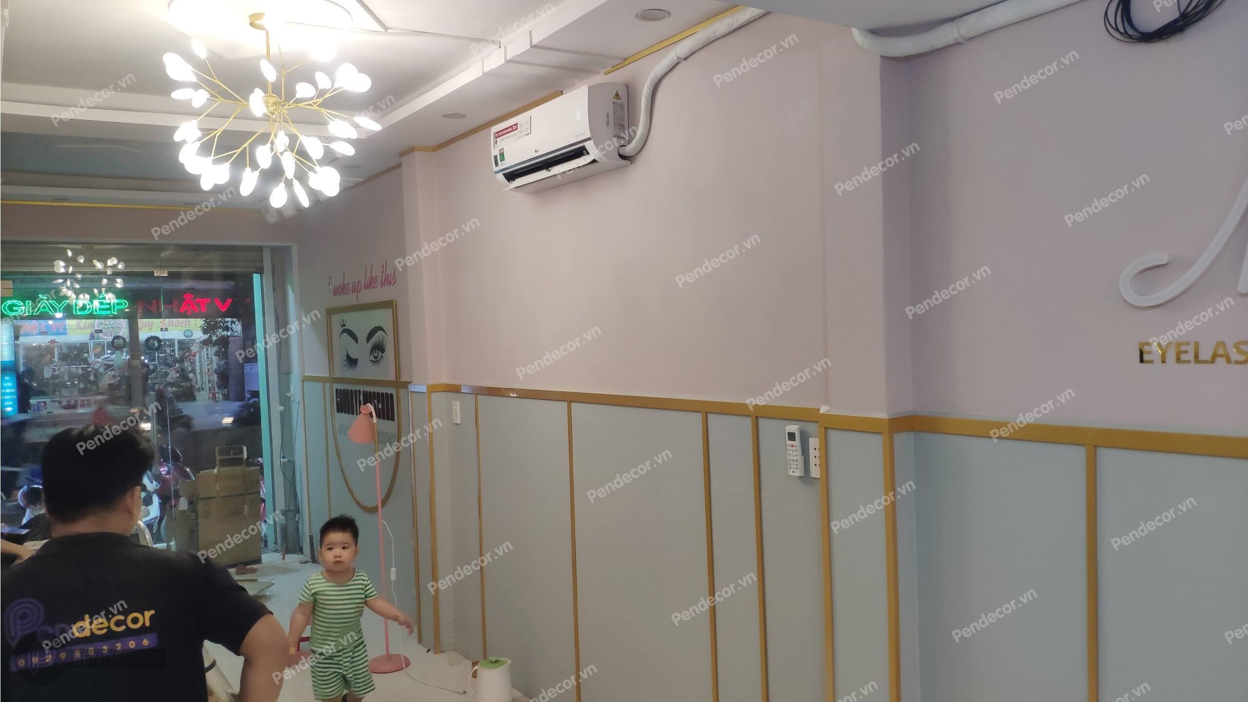Thi Công Thực Tế Shop Nối Mi Miky