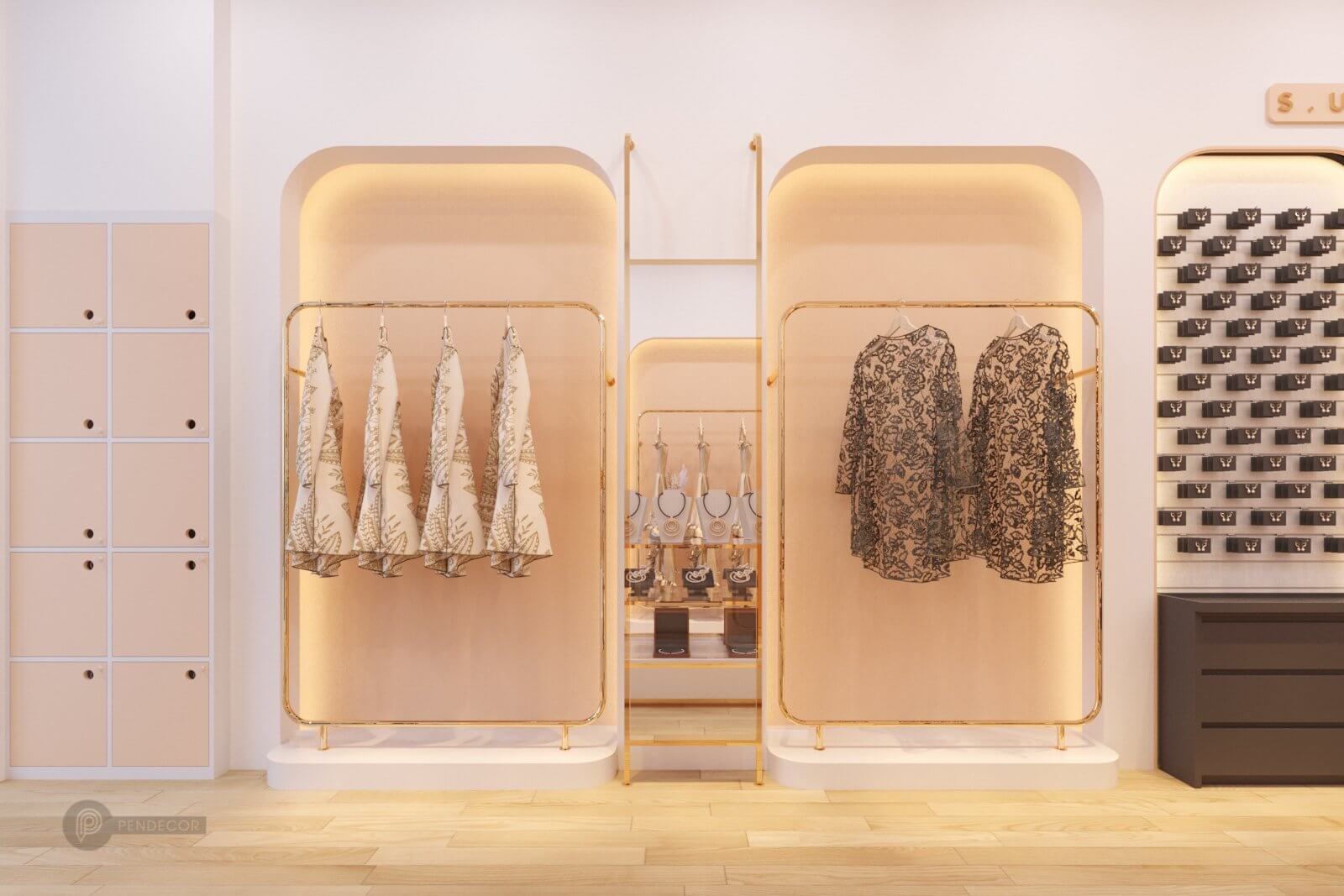 Thiết Kế Shop Thời Trang Nữ S.U