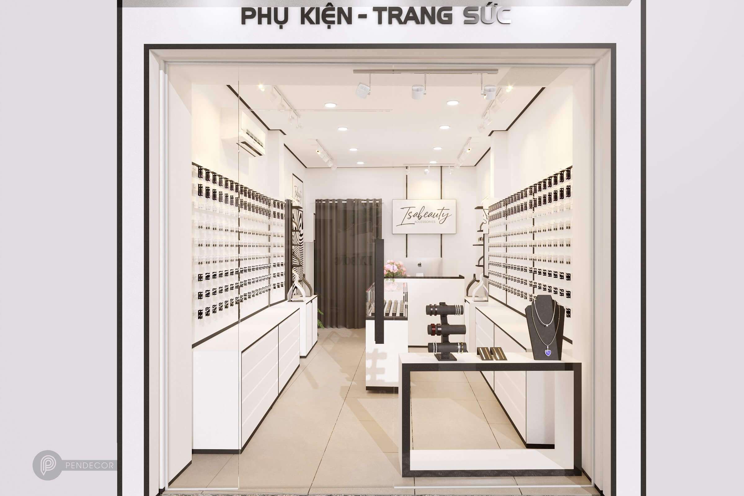 Thiết Kế Shop Phụ Kiện Tsabeauty