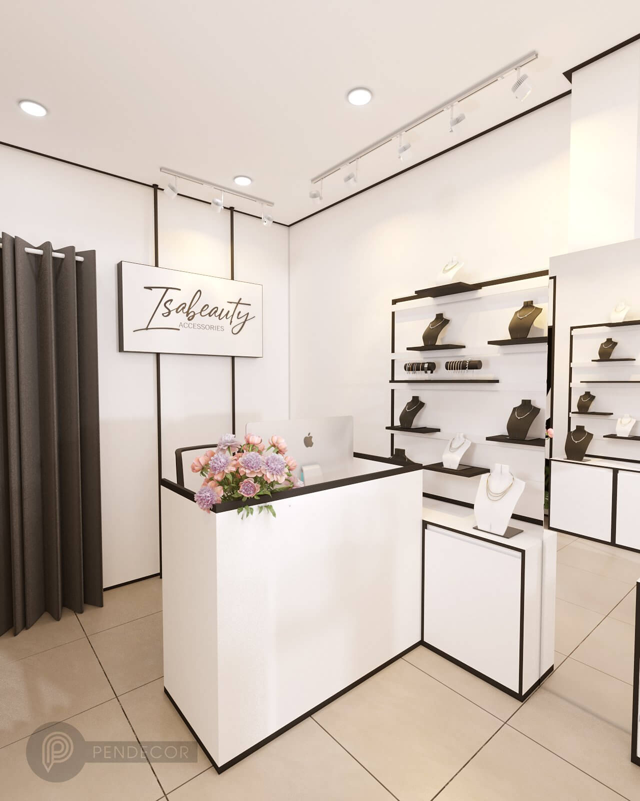 Thiết Kế Shop Phụ Kiện Tsabeauty