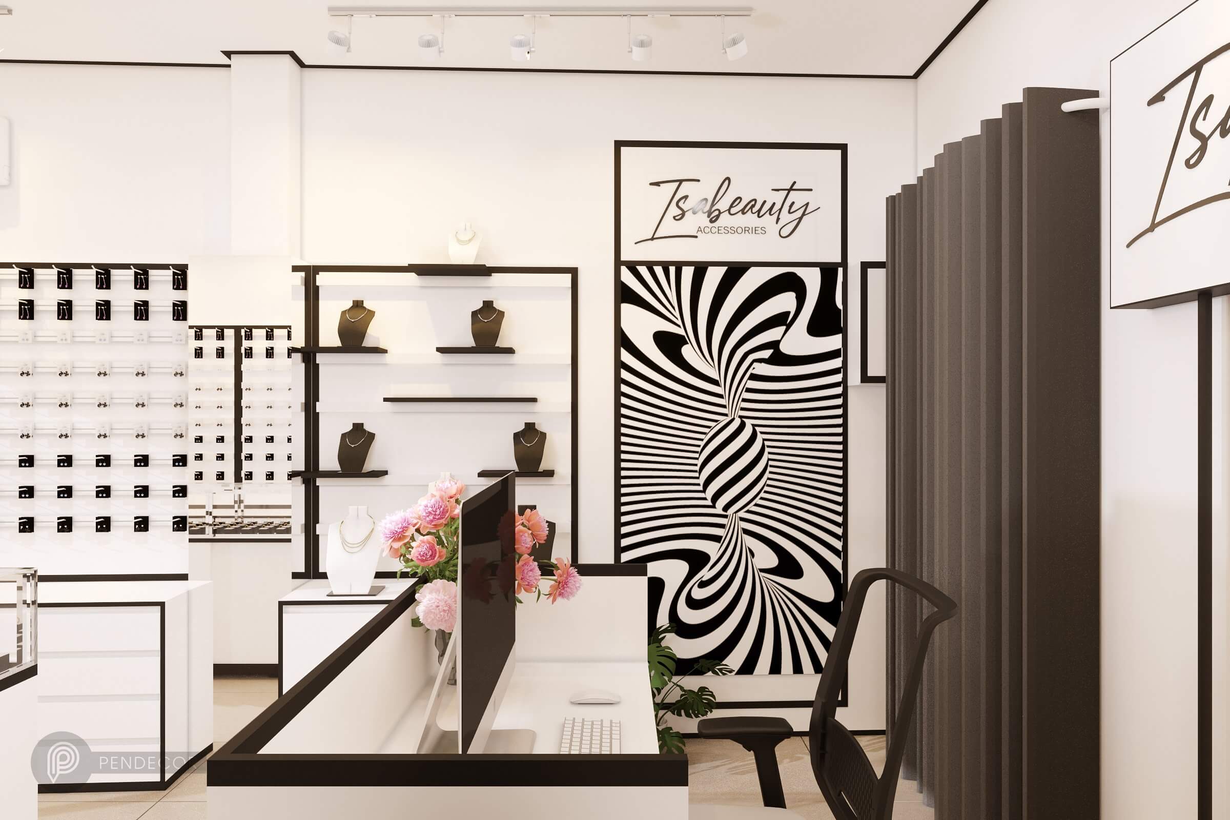 Thiết Kế Shop Phụ Kiện Tsabeauty