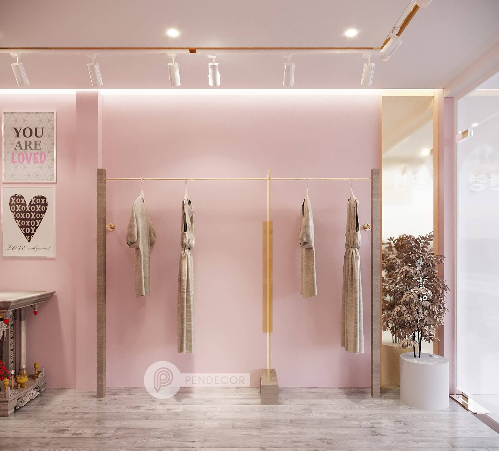 Thiết Kế Shop Thời Trang Nữ Mimi Yuni