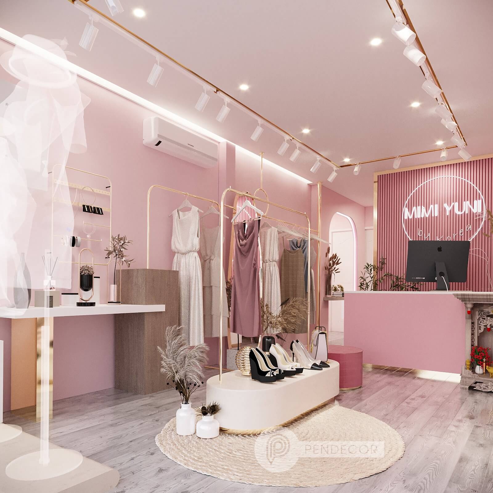 Thiết Kế Shop Thời Trang Nữ Mimi Yuni