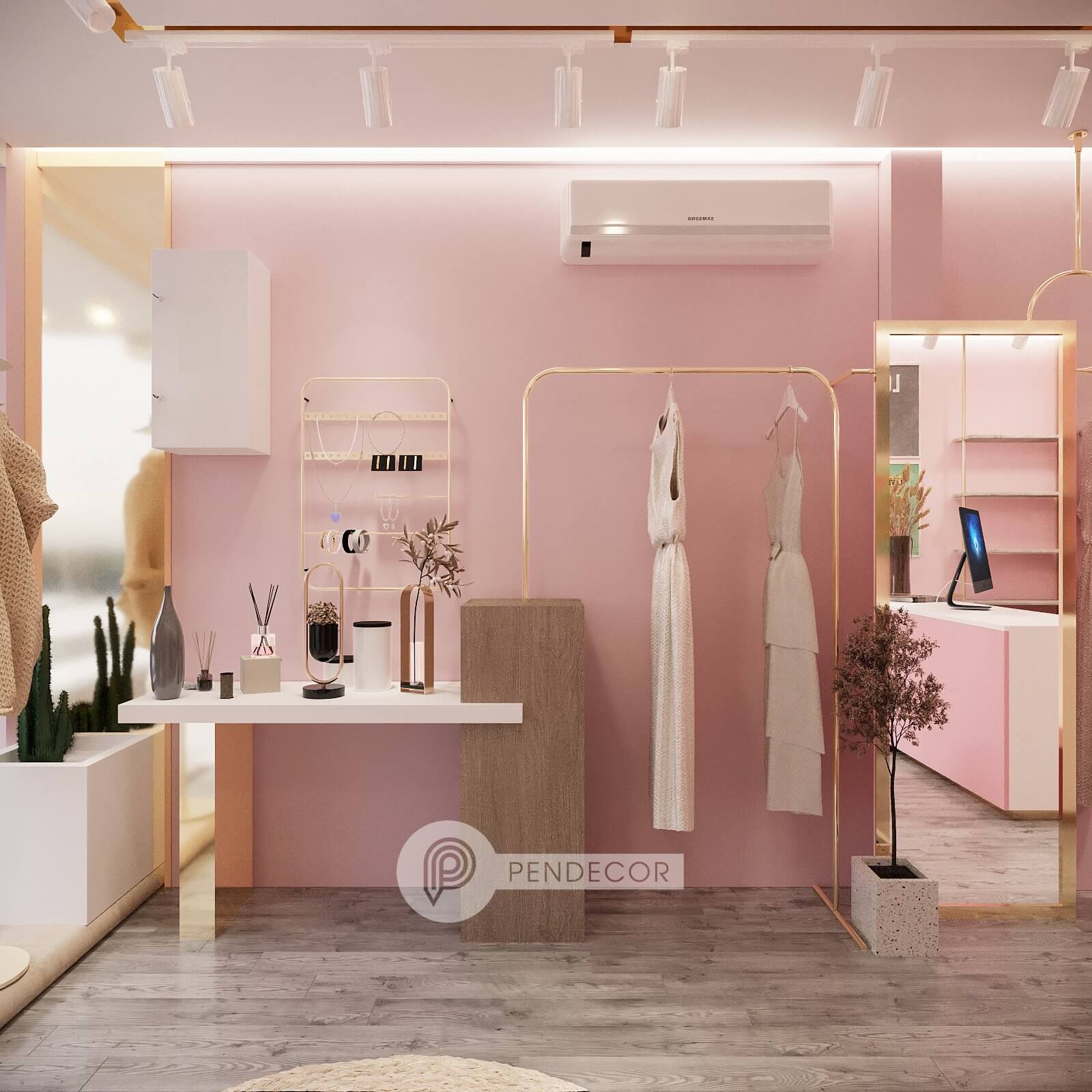 Thiết Kế Shop Thời Trang Nữ Mimi Yuni