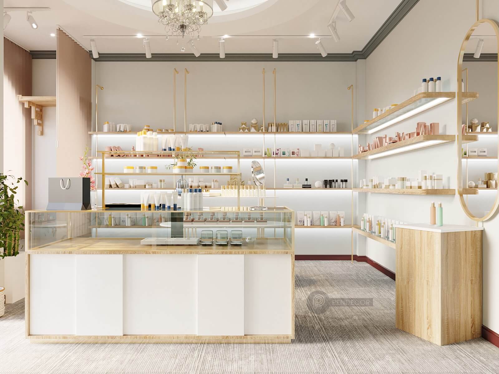 Thiết Kế Shop Mỹ Phẩm No Make Up Shame