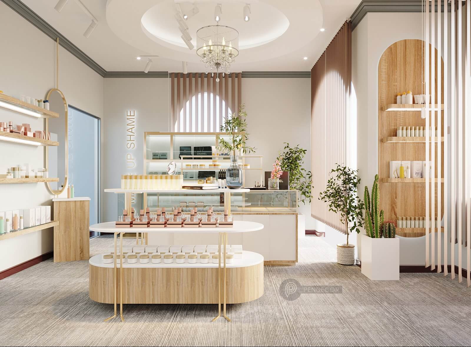 Thiết Kế Shop Mỹ Phẩm No Make Up Shame