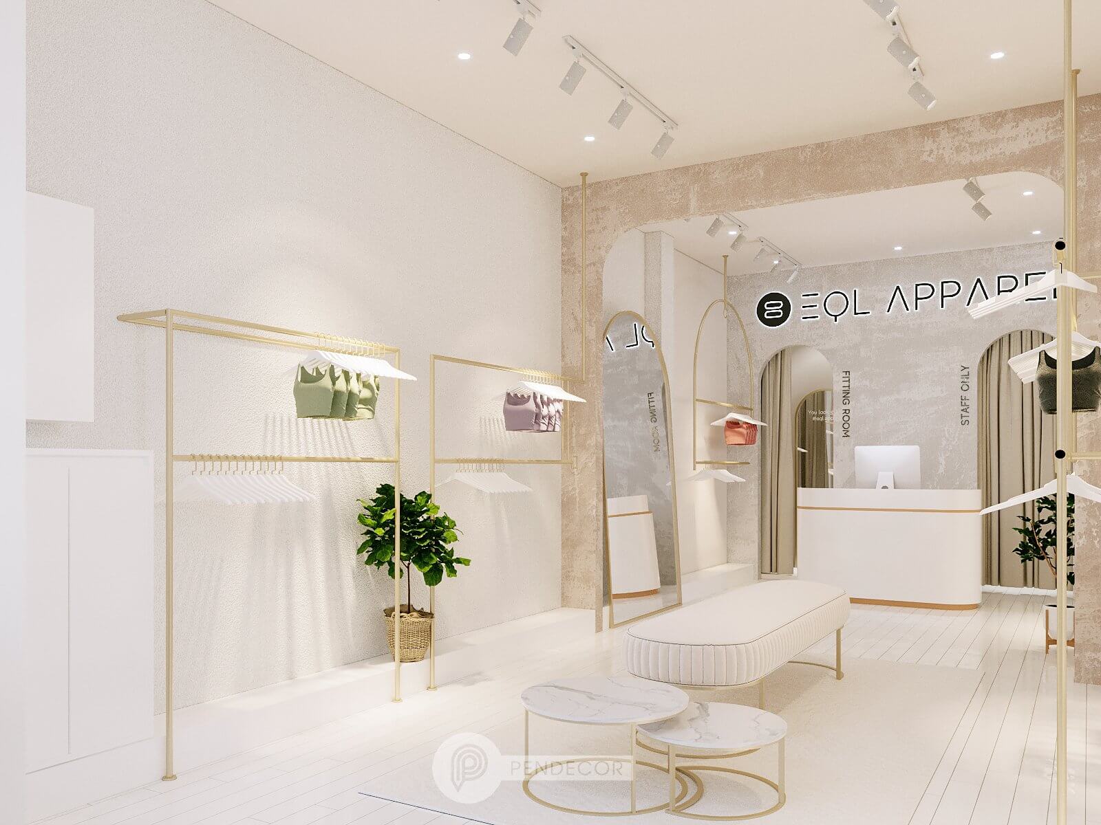 Thiết Kế Shop Thời Trang EQL Apparel