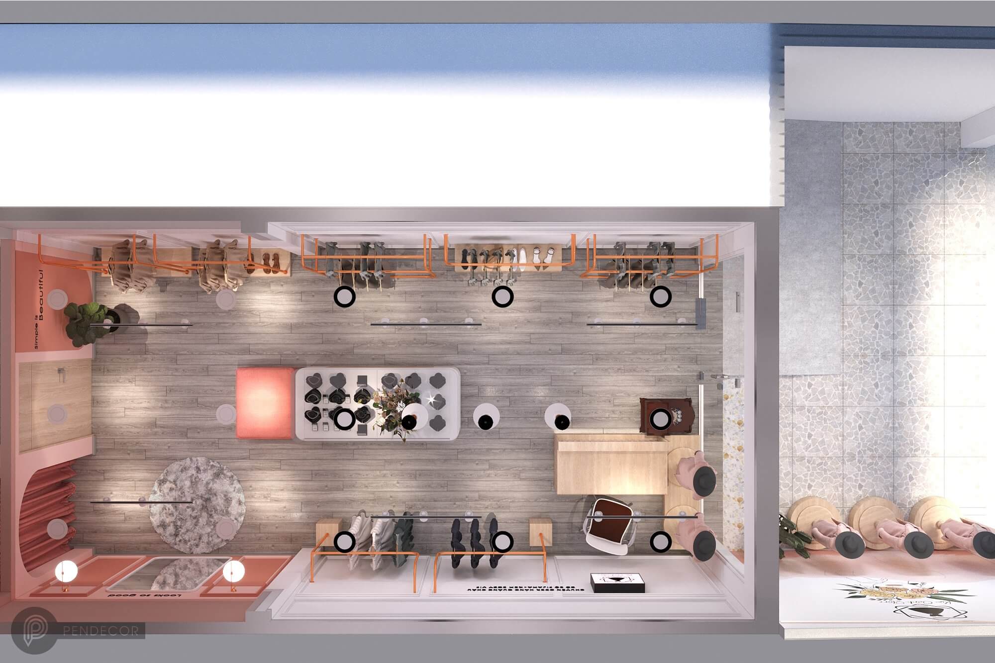 Thiết Kế Và Thi Công Shop Thời Trang Nữ Kim Oanh