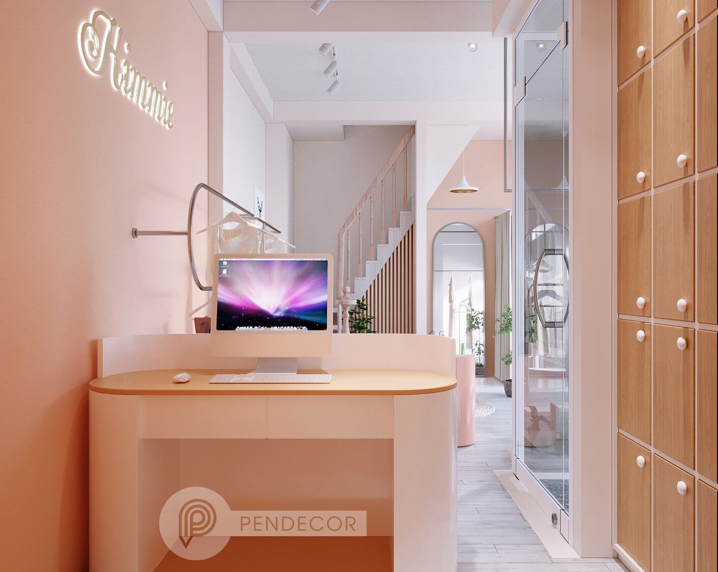 Thiết Kế Shop Thời Trang Nữ Kimmie