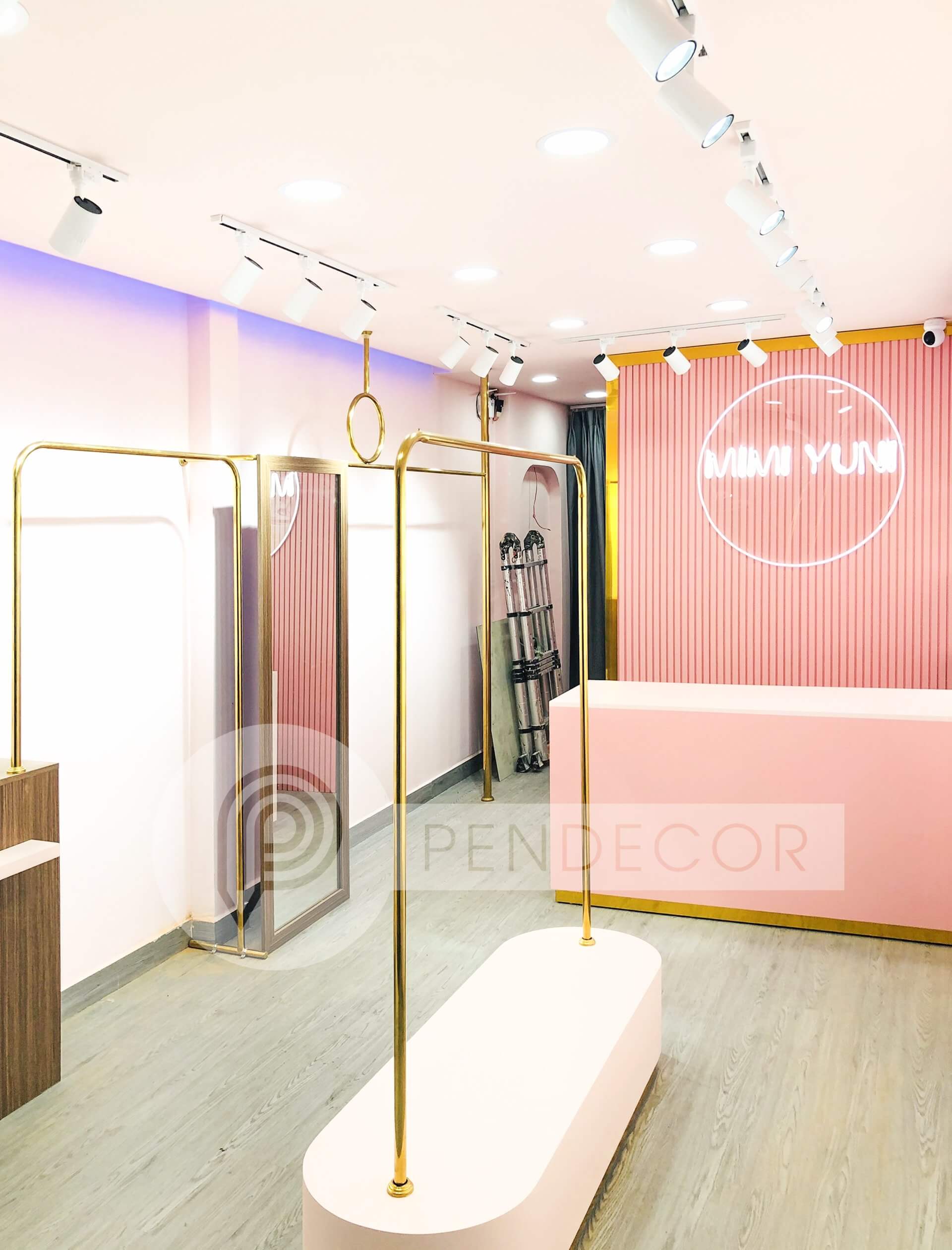 Thi Công Thực Tế Shop Thời Trang Mimi Yuni