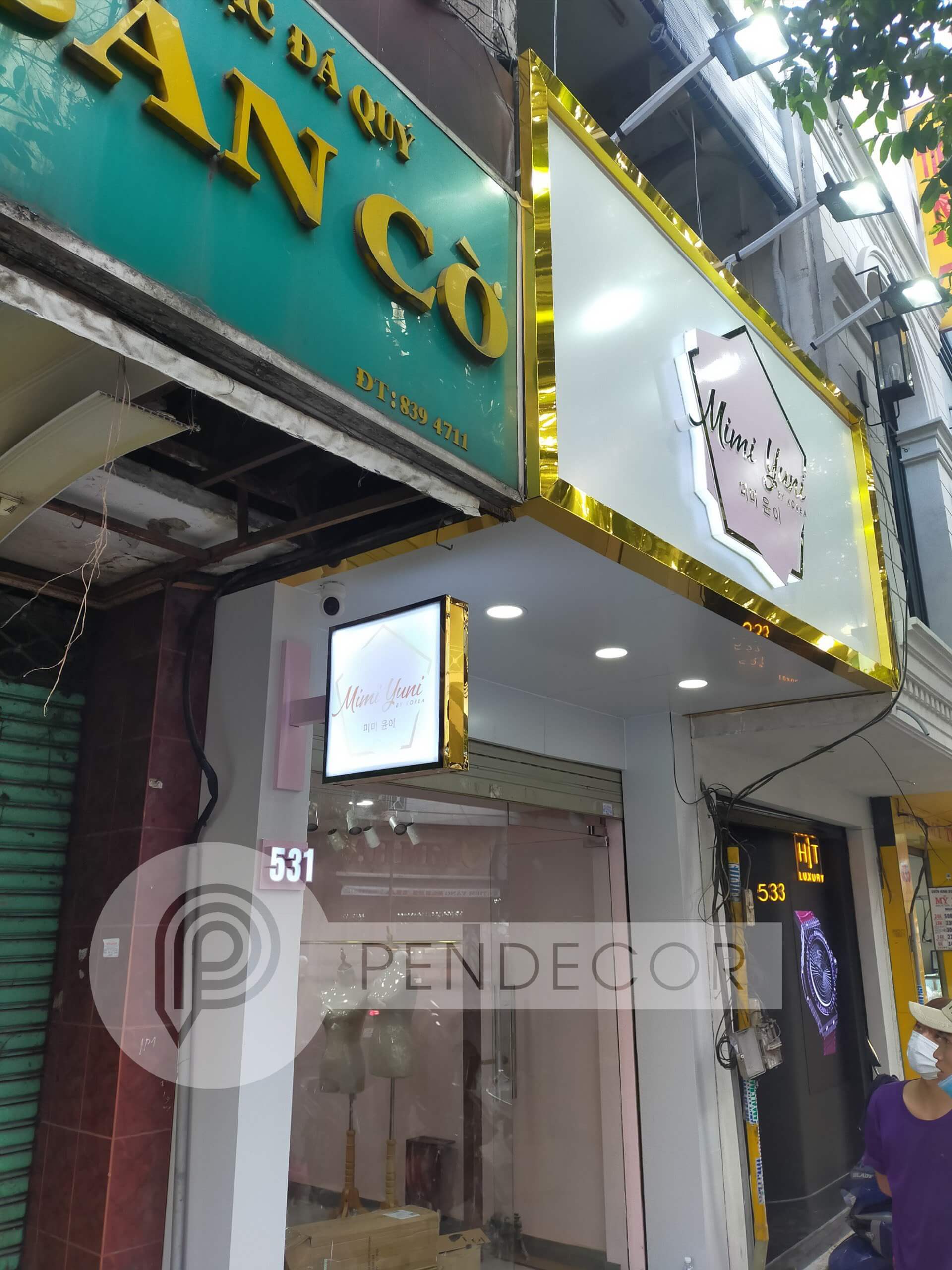 Thi Công Thực Tế Shop Thời Trang Mimi Yuni