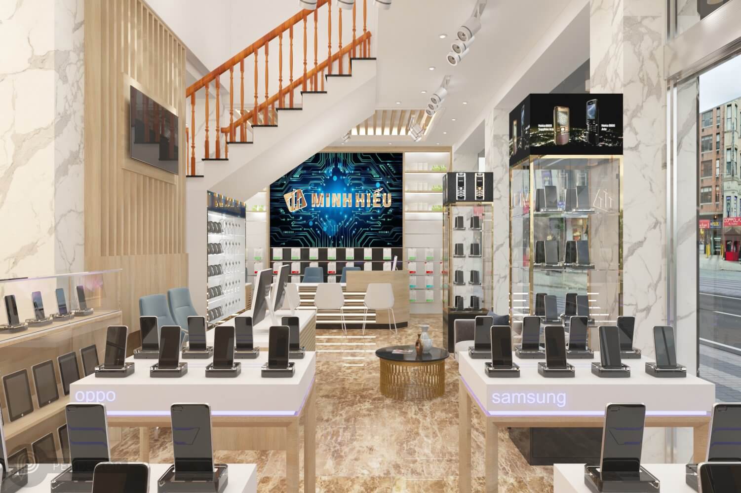 Thiết Kế Shop Điện Thoại Minh Hiếu