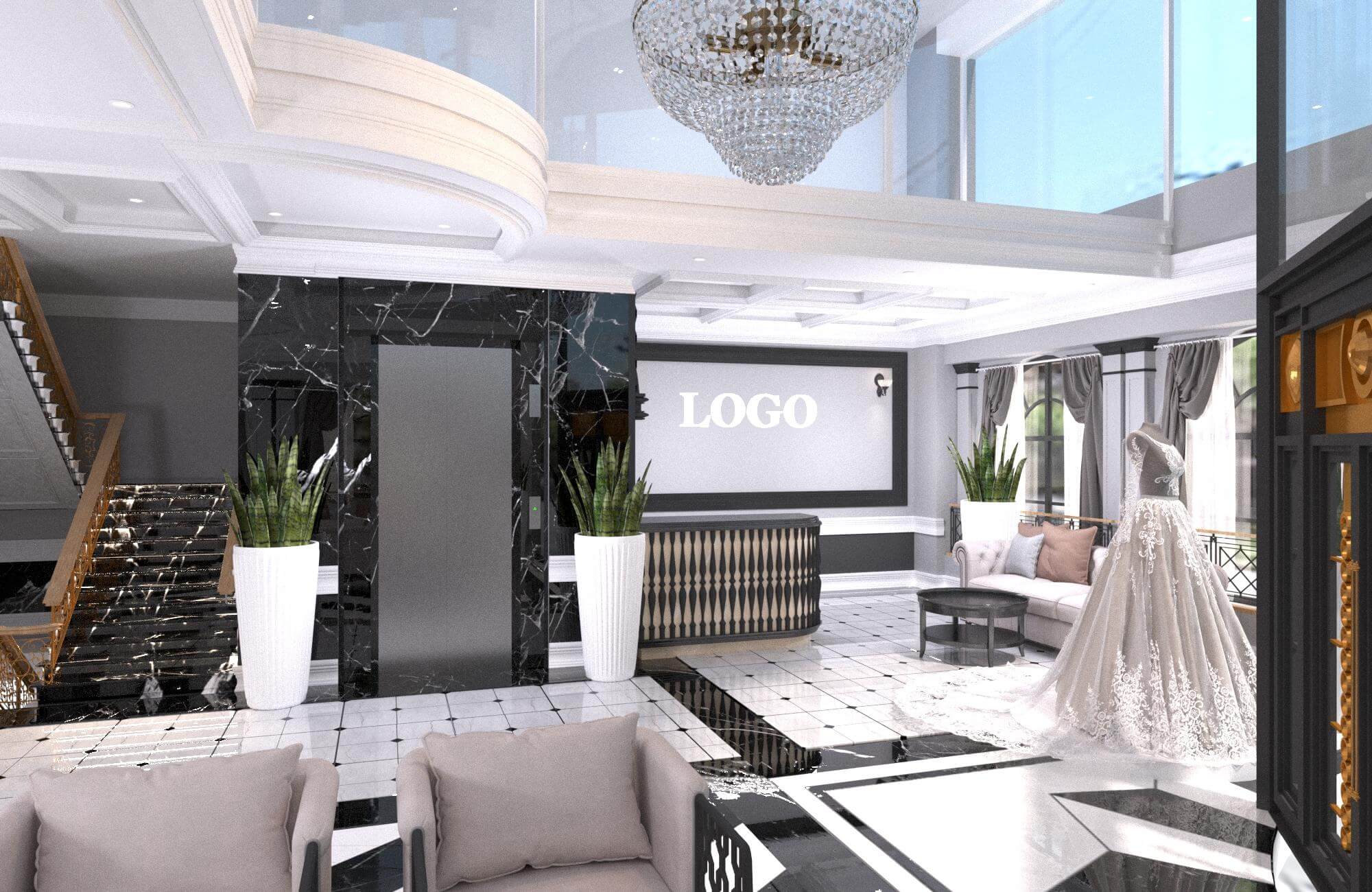 Thiết Kế Showroom Áo Cưới (Album 2021)